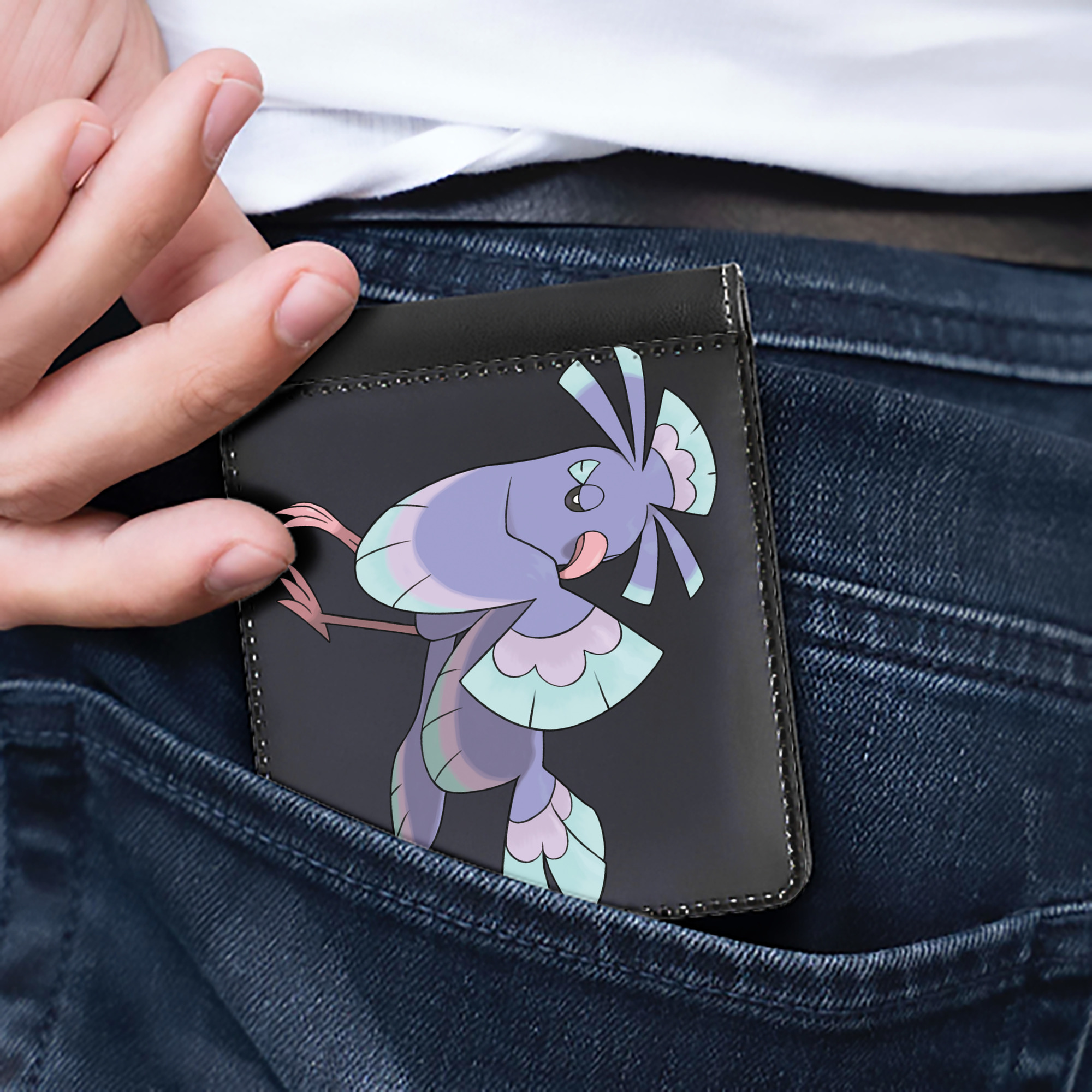 （画像用） ポケットモンスター Pokémon 二つ折り革財布