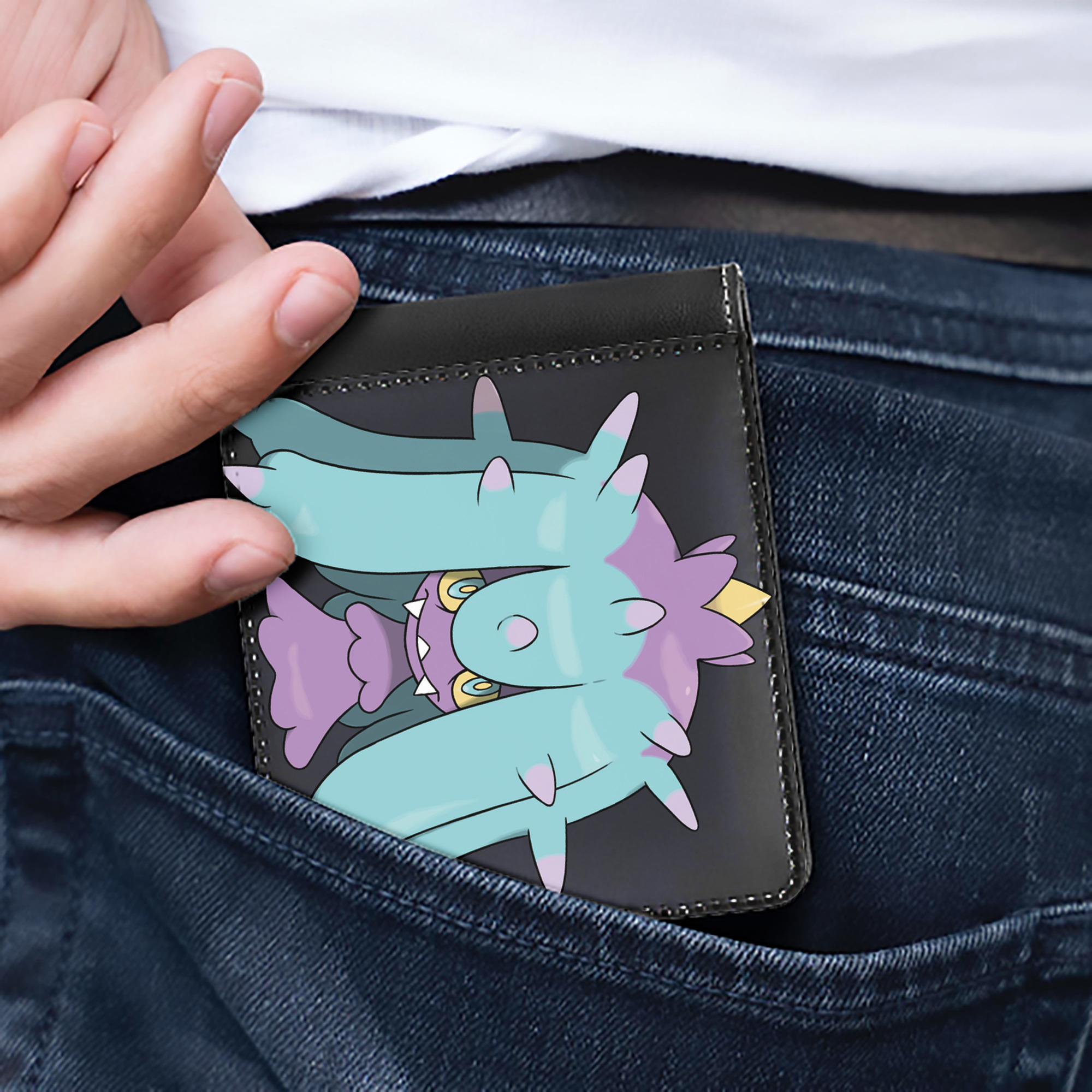 （画像用） ポケットモンスター Pokémon 二つ折り革財布
