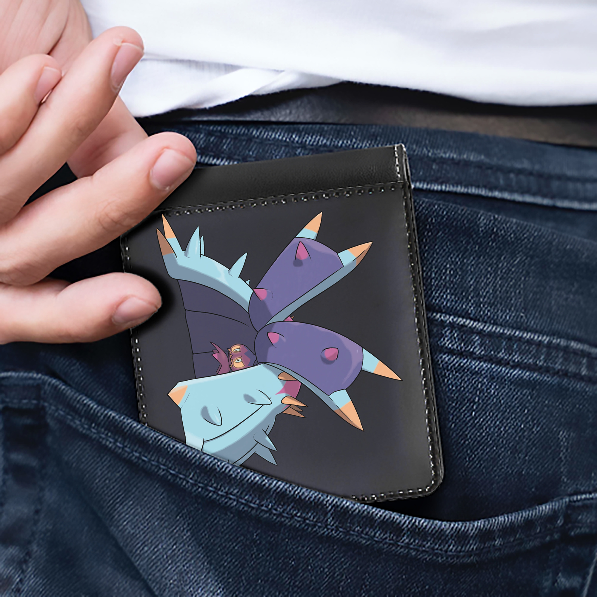 （画像用） ポケットモンスター Pokémon 二つ折り革財布