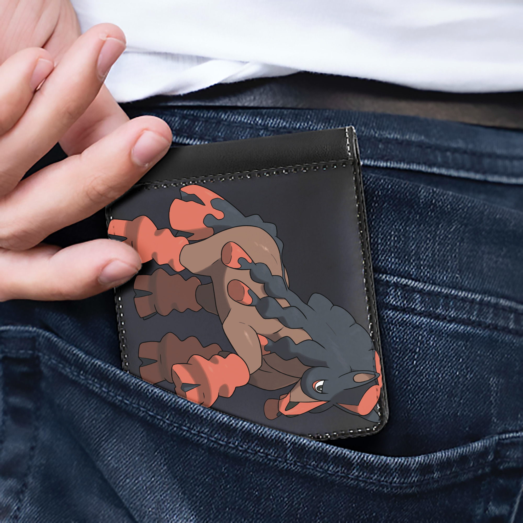 （画像用） ポケットモンスター Pokémon 二つ折り革財布