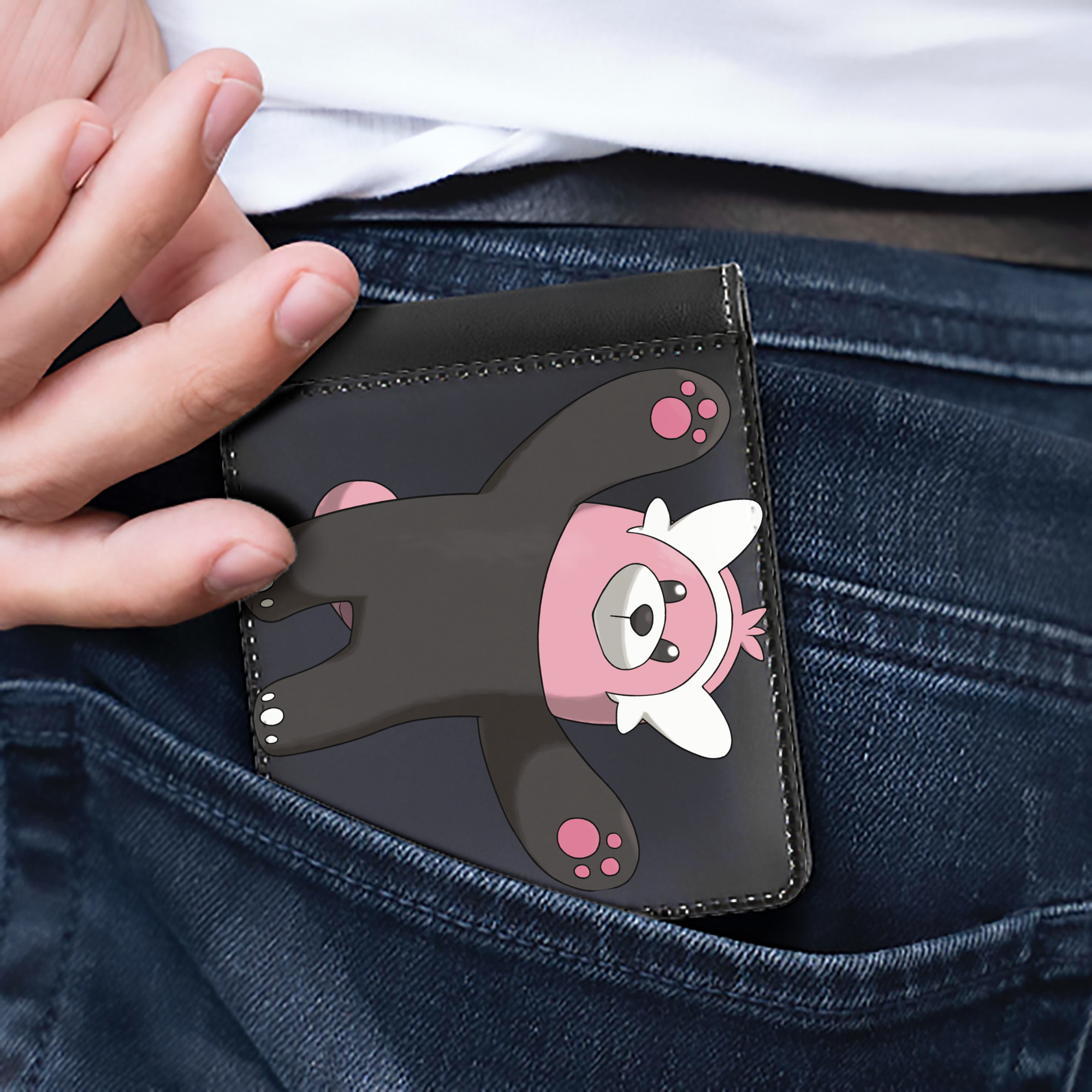 （画像用） ポケットモンスター Pokémon 二つ折り革財布