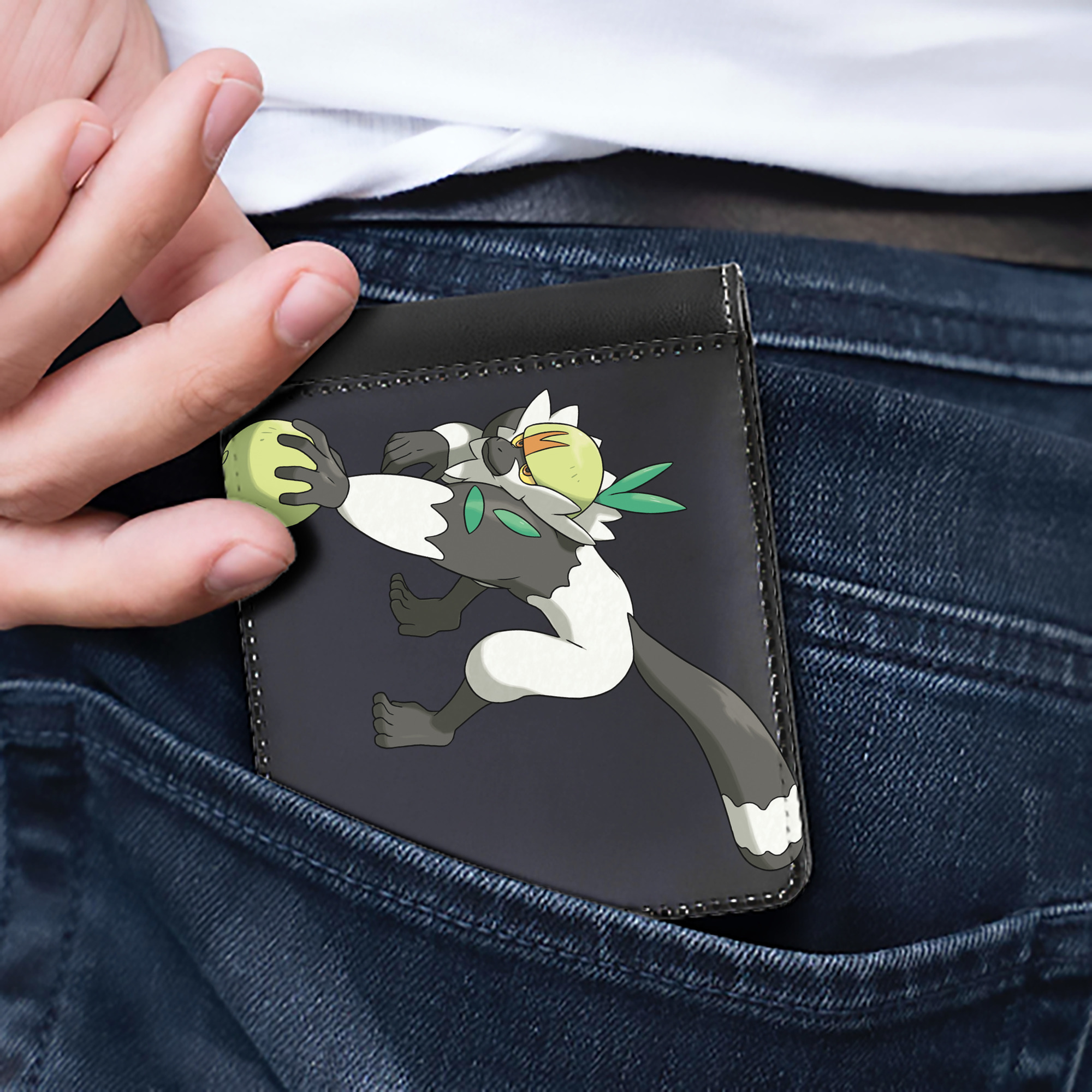 （画像用） ポケットモンスター Pokémon 二つ折り革財布