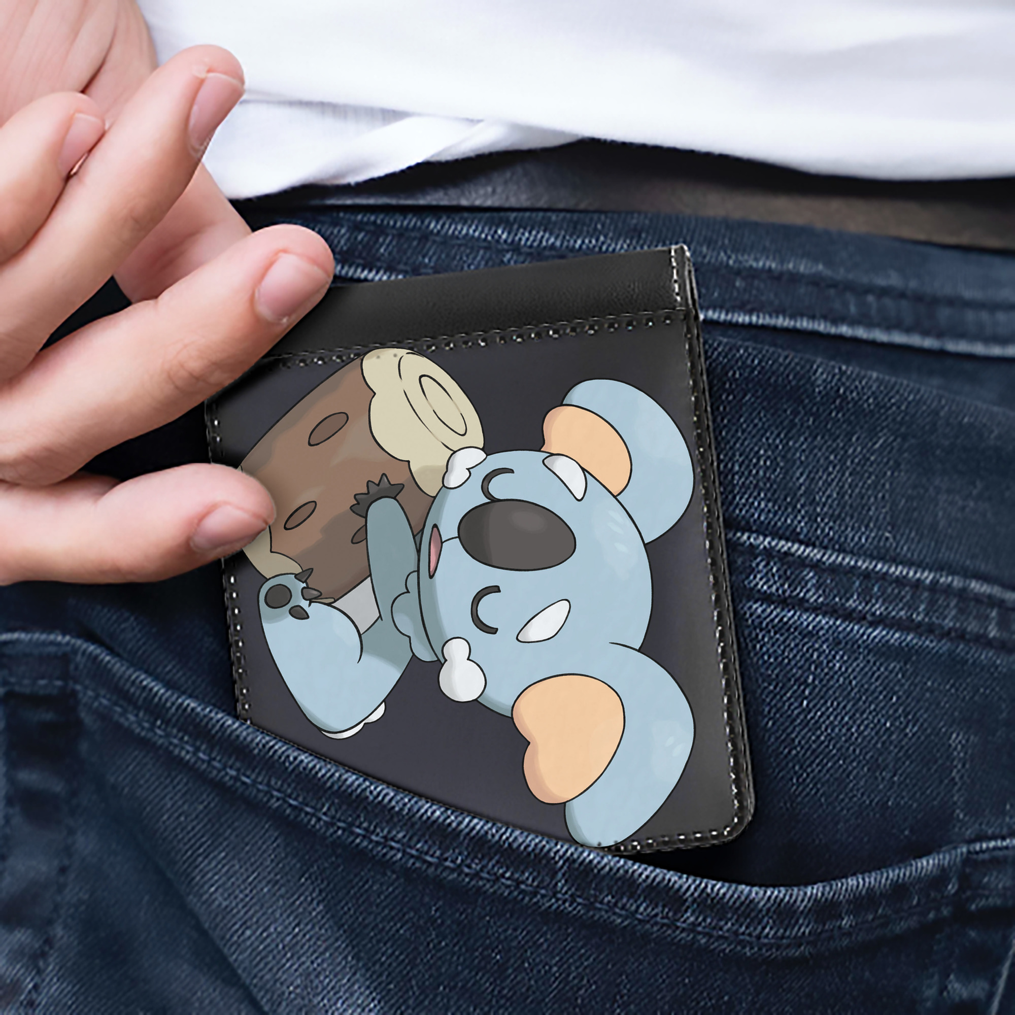 （画像用） ポケットモンスター Pokémon 二つ折り革財布
