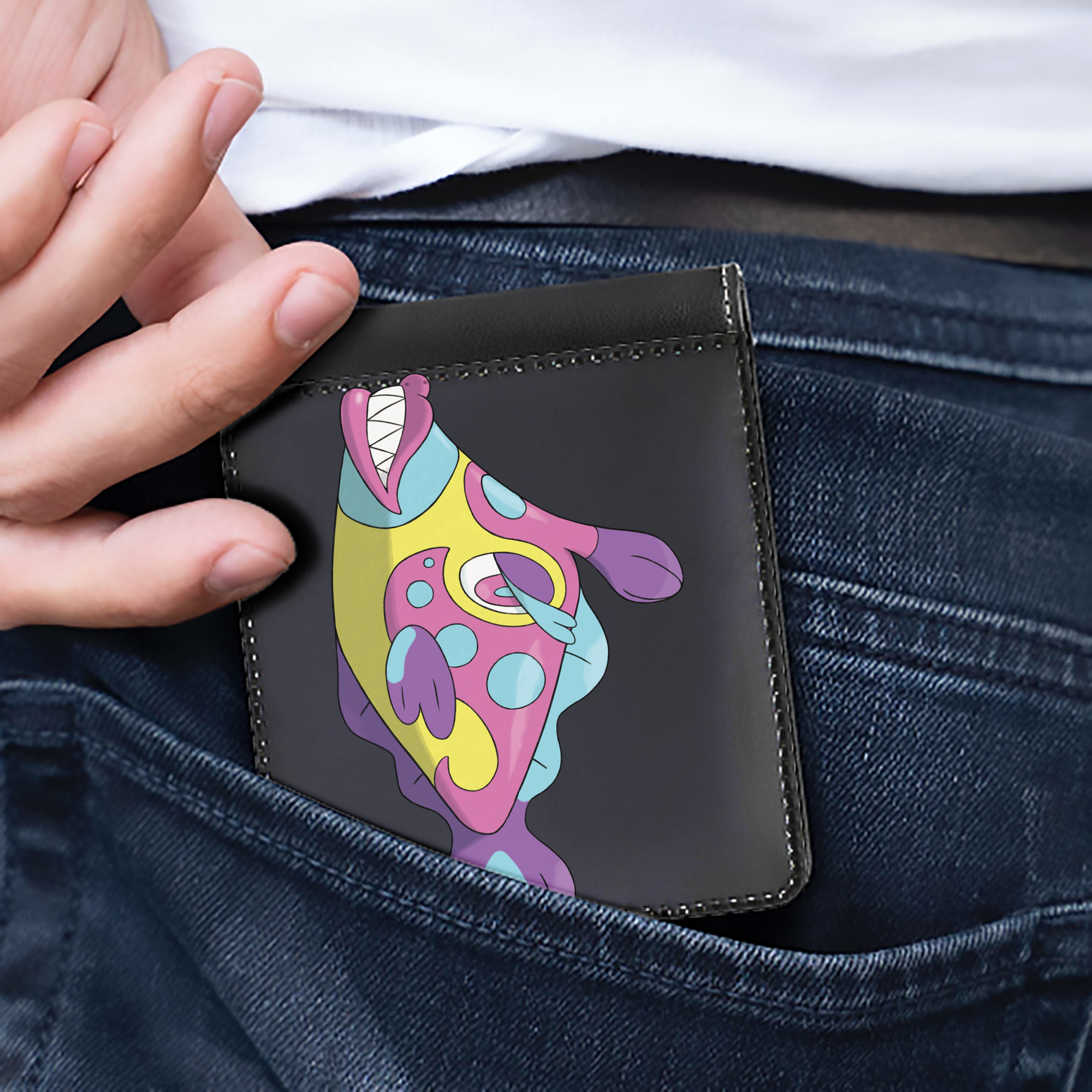 （画像用） ポケットモンスター Pokémon 二つ折り革財布