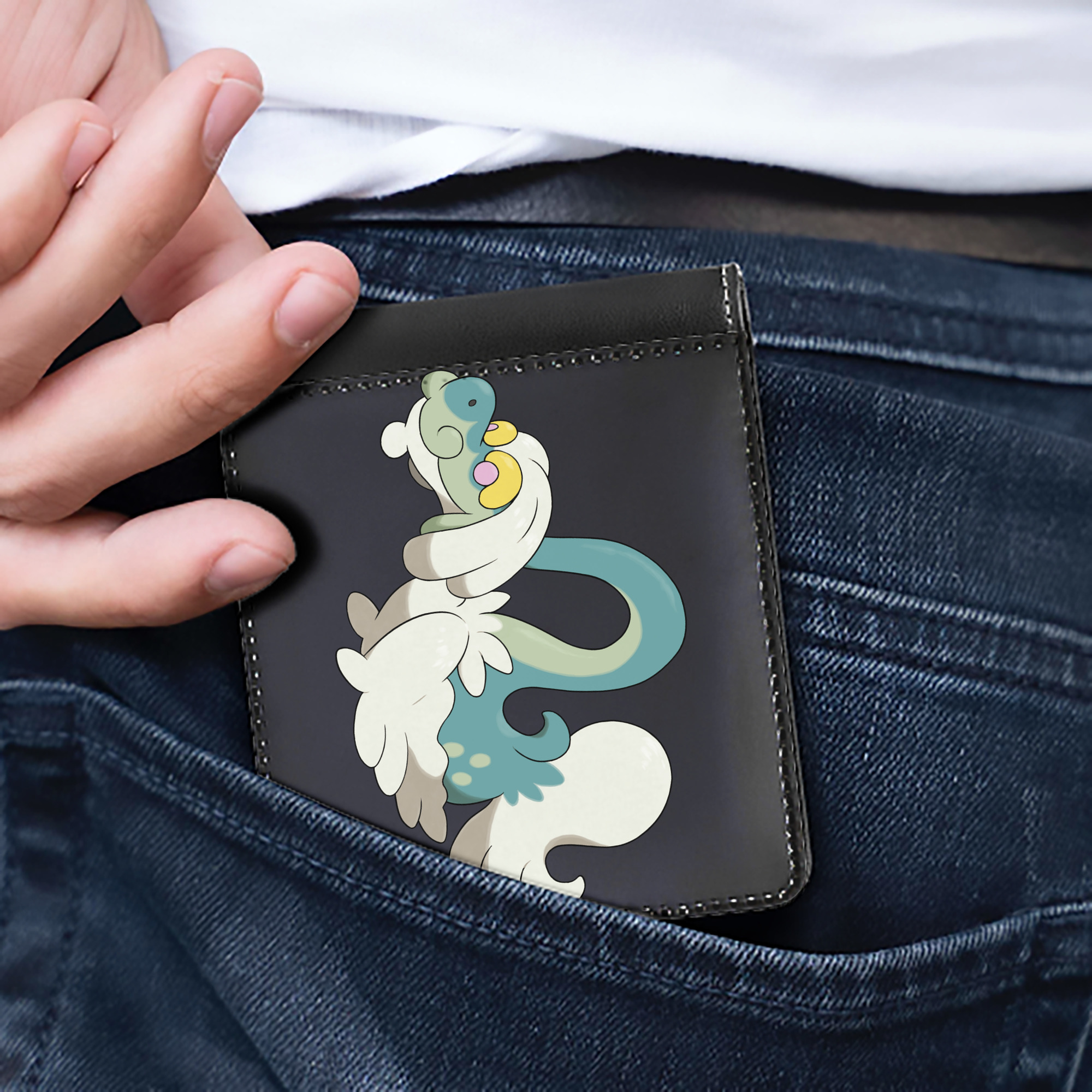 （画像用） ポケットモンスター Pokémon 二つ折り革財布