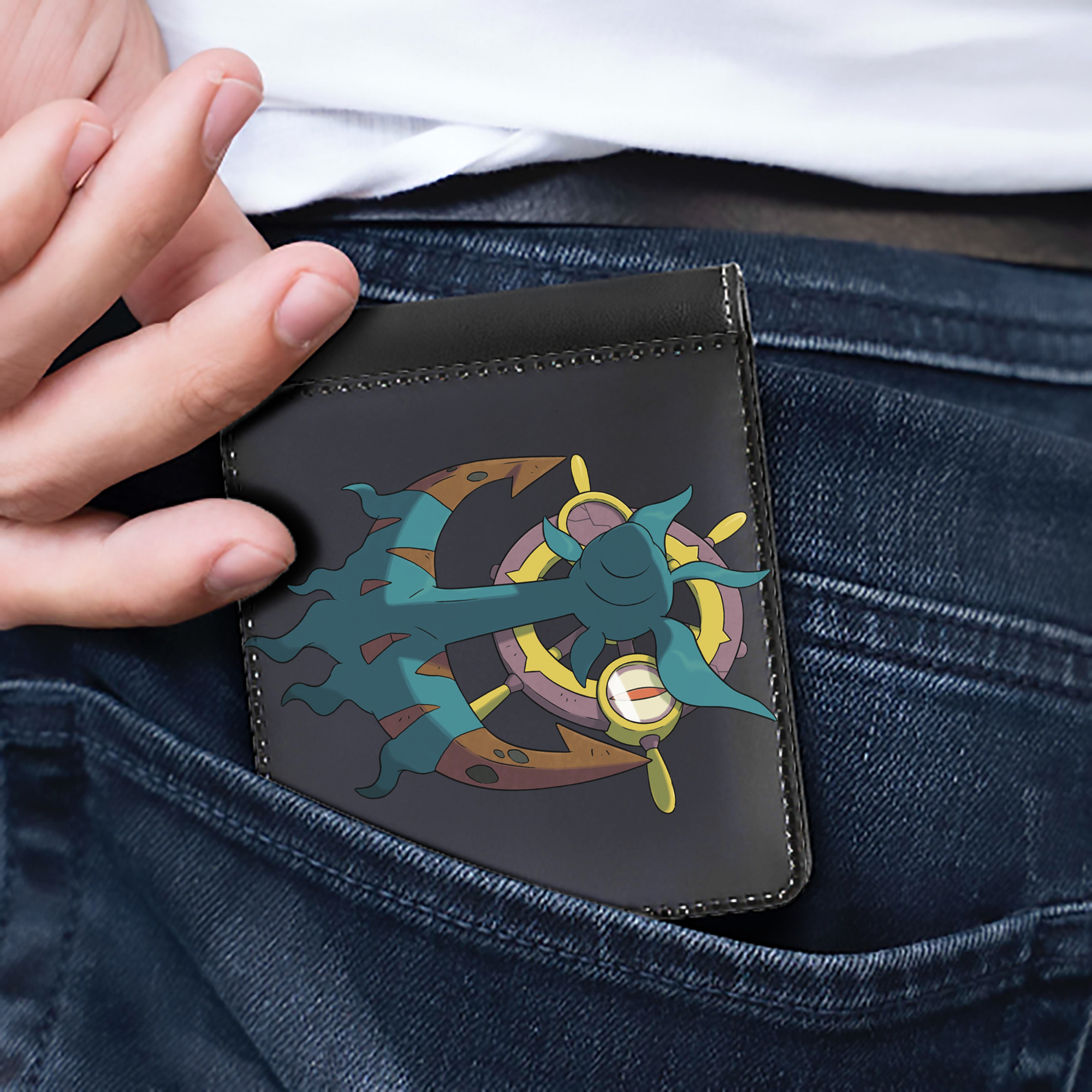 （画像用） ポケットモンスター Pokémon 二つ折り革財布