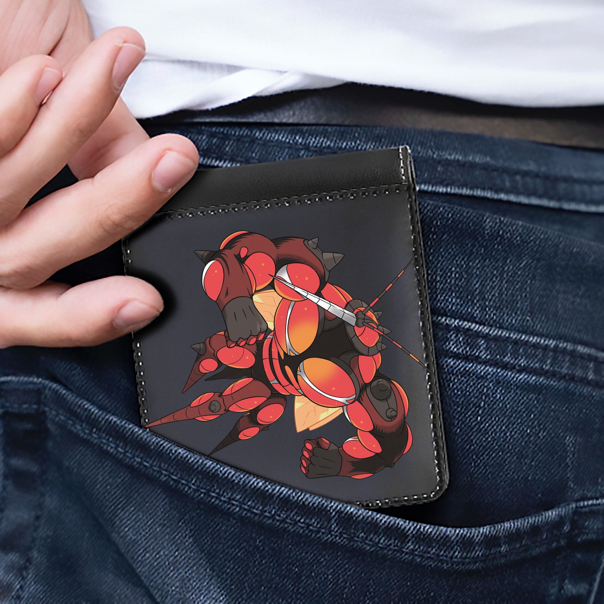 （画像用） ポケットモンスター Pokémon 二つ折り革財布
