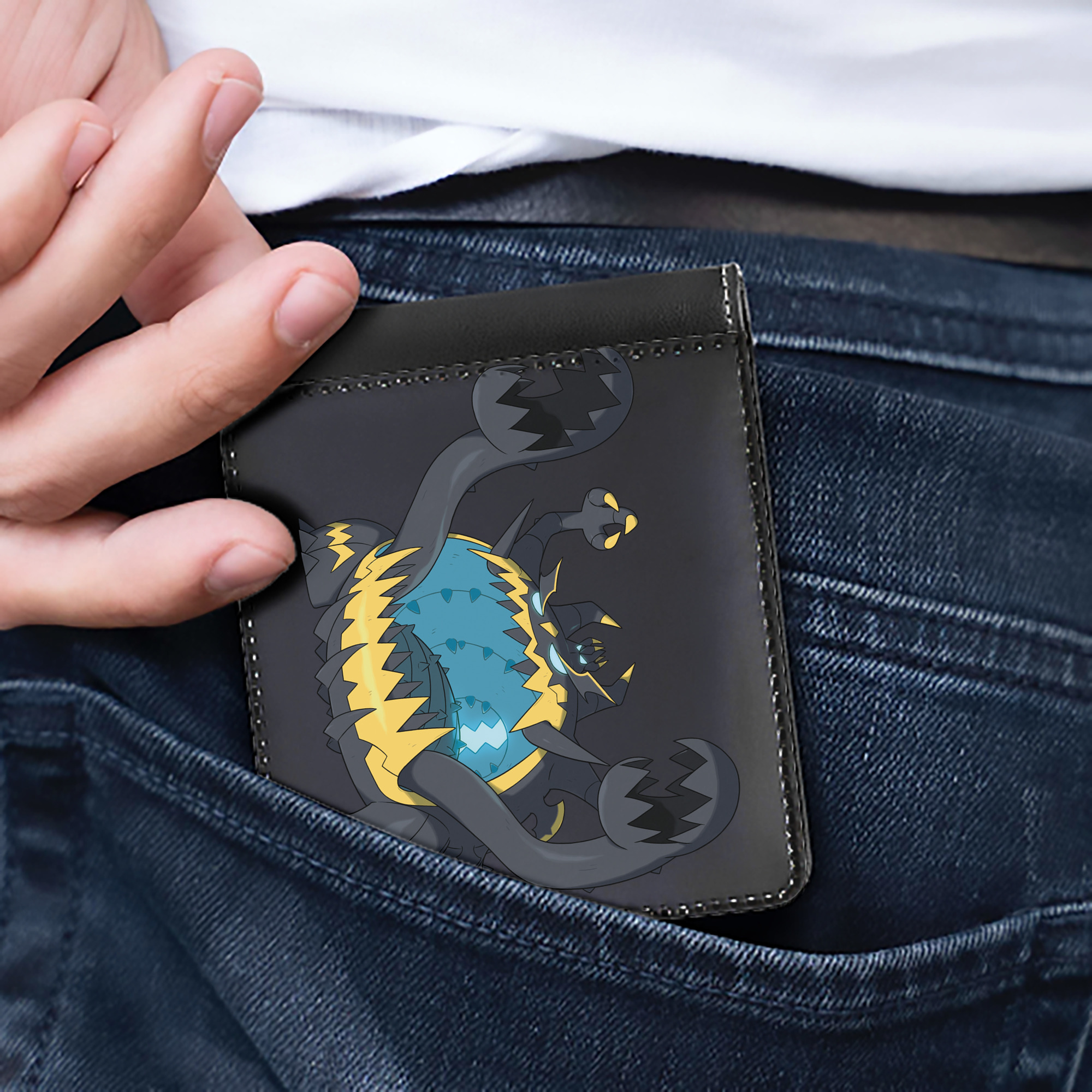（画像用） ポケットモンスター Pokémon 二つ折り革財布