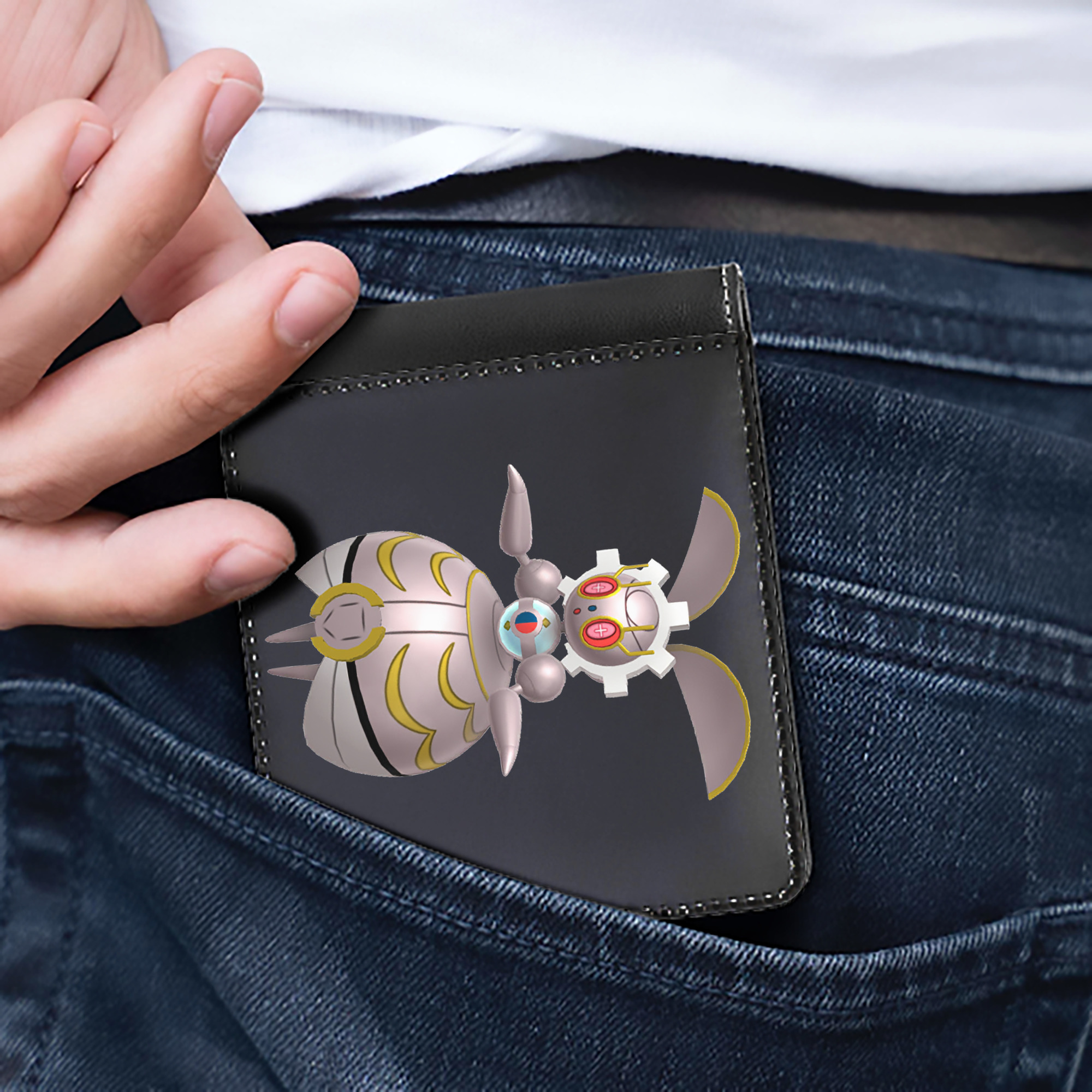（画像用） ポケットモンスター Pokémon 二つ折り革財布