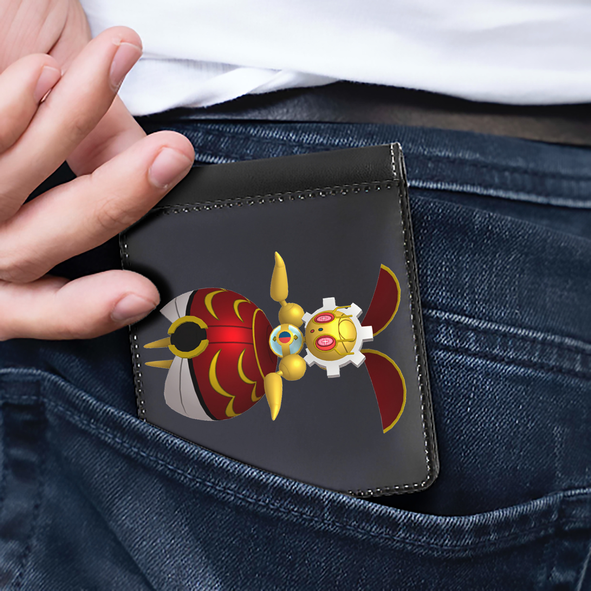 （画像用） ポケットモンスター Pokémon 二つ折り革財布