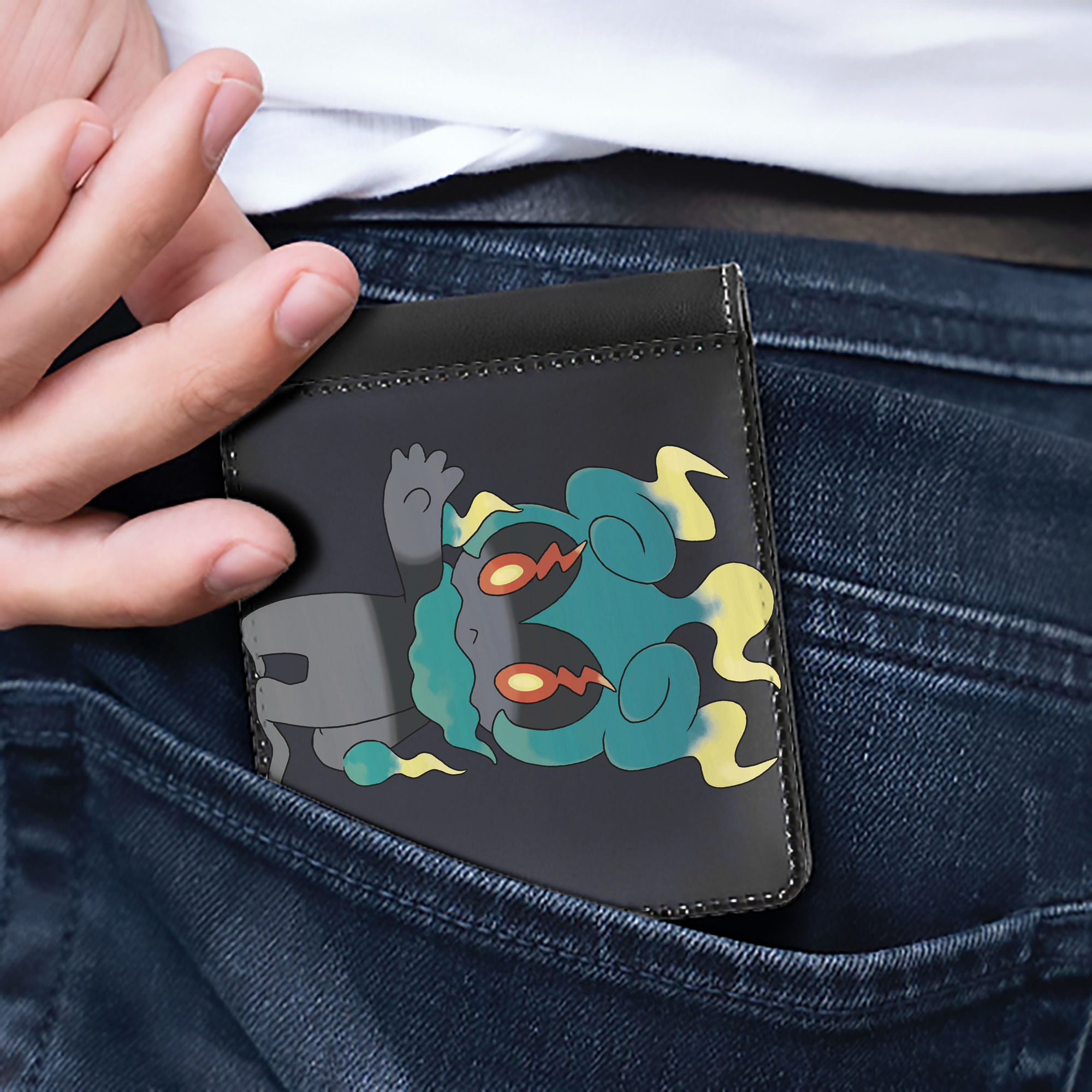 （画像用） ポケットモンスター Pokémon 二つ折り革財布