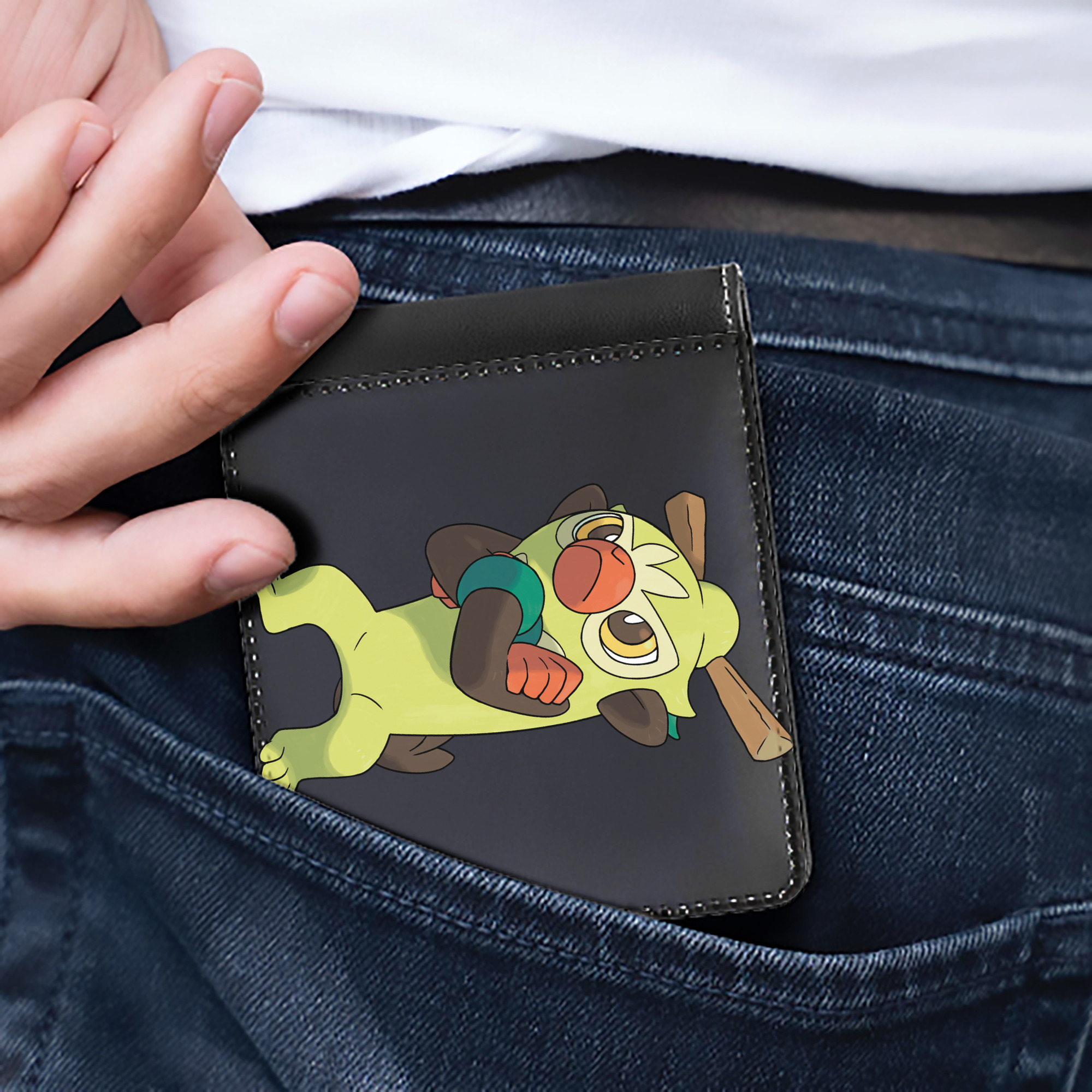 （画像用） ポケットモンスター Pokémon 二つ折り革財布