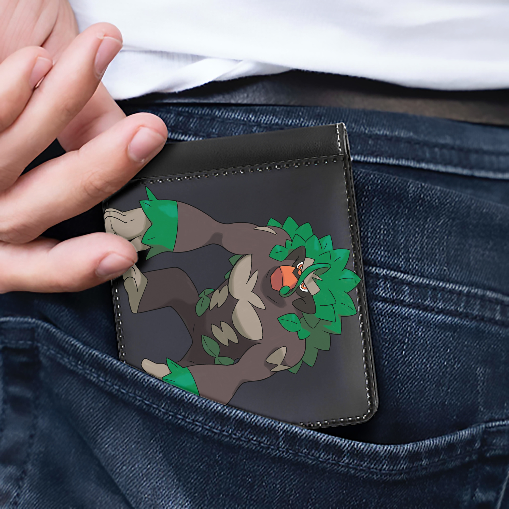 （画像用） ポケットモンスター Pokémon 二つ折り革財布