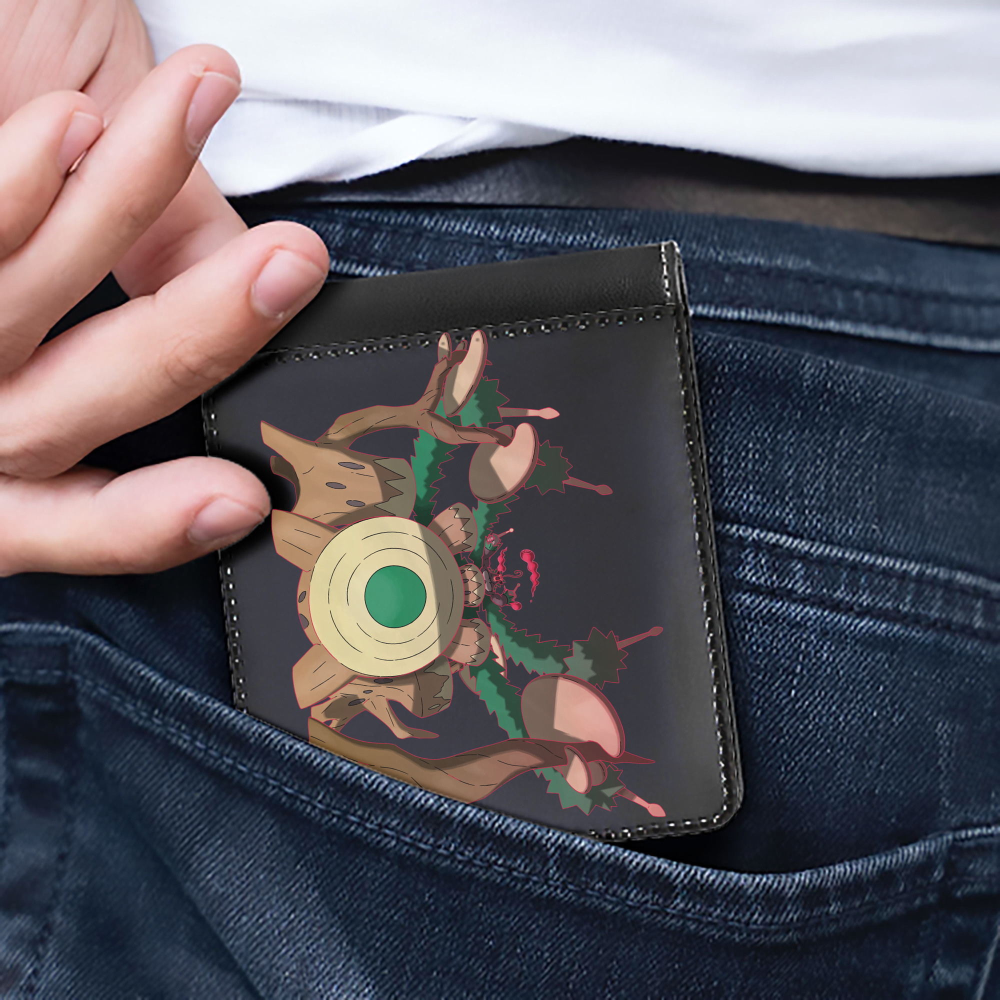 （画像用） ポケットモンスター Pokémon 二つ折り革財布