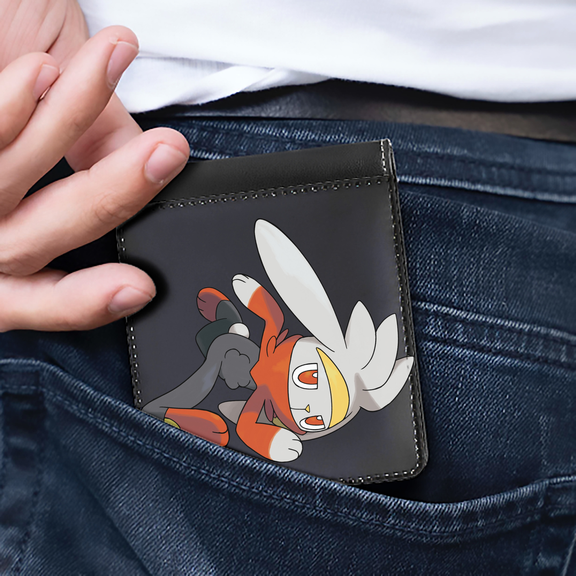 （画像用） ポケットモンスター Pokémon 二つ折り革財布