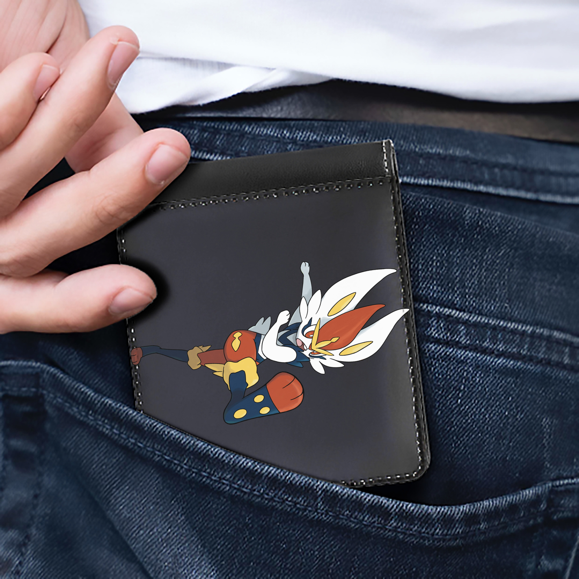 （画像用） ポケットモンスター Pokémon 二つ折り革財布