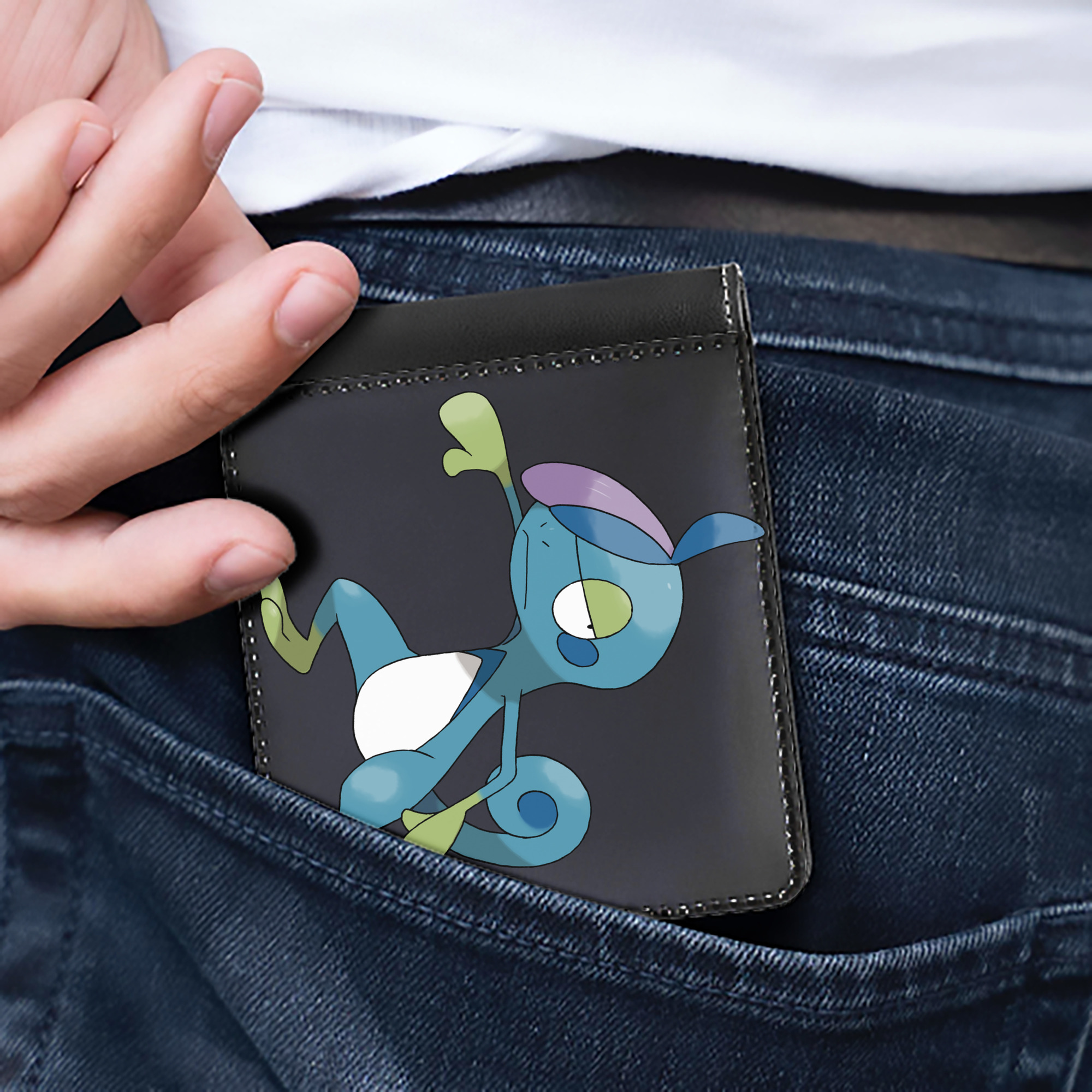 （画像用） ポケットモンスター Pokémon 二つ折り革財布