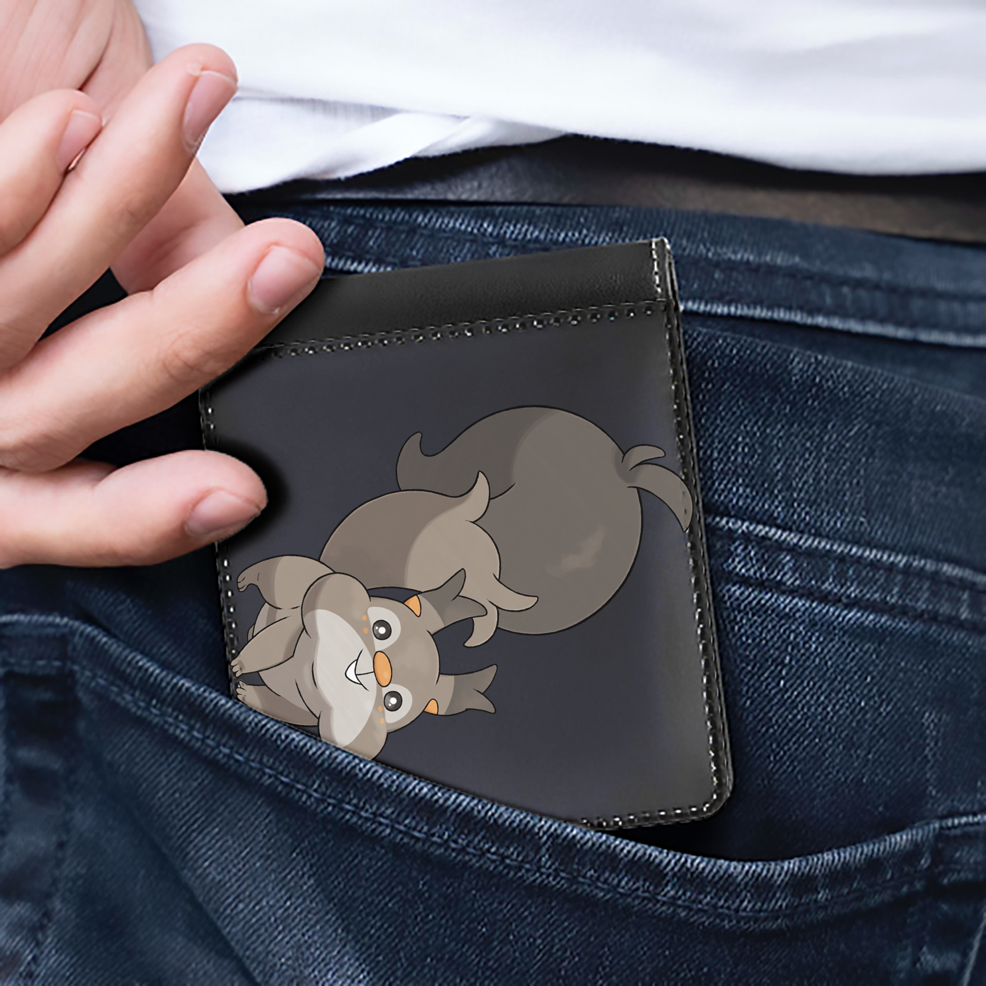 （画像用） ポケットモンスター Pokémon 二つ折り革財布