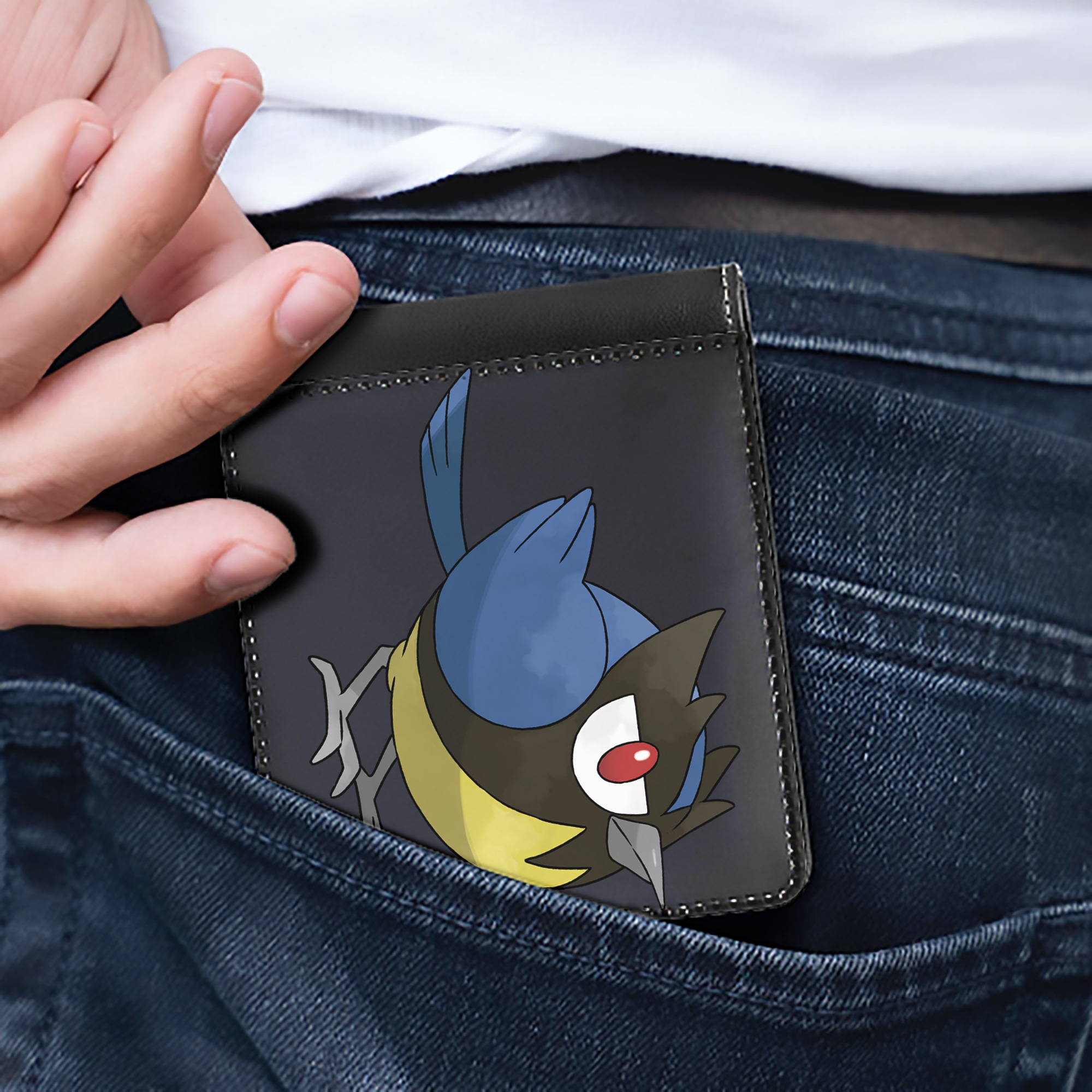 （画像用） ポケットモンスター Pokémon 二つ折り革財布