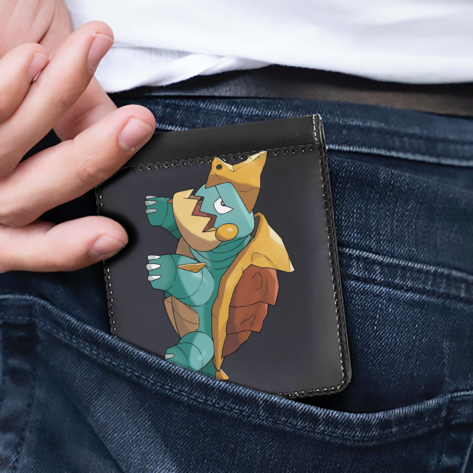 （画像用） ポケットモンスター Pokémon 二つ折り革財布