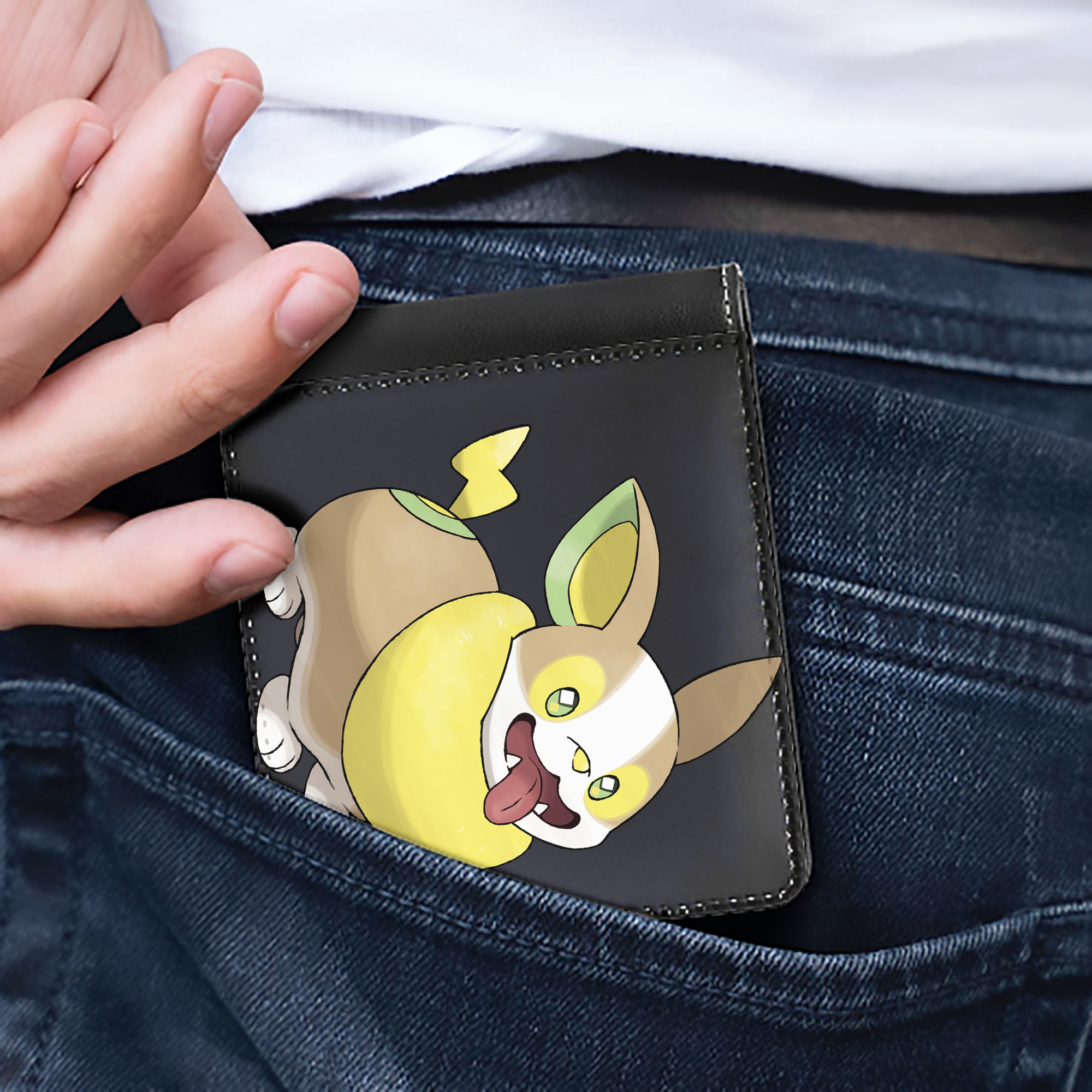 （画像用） ポケットモンスター Pokémon 二つ折り革財布