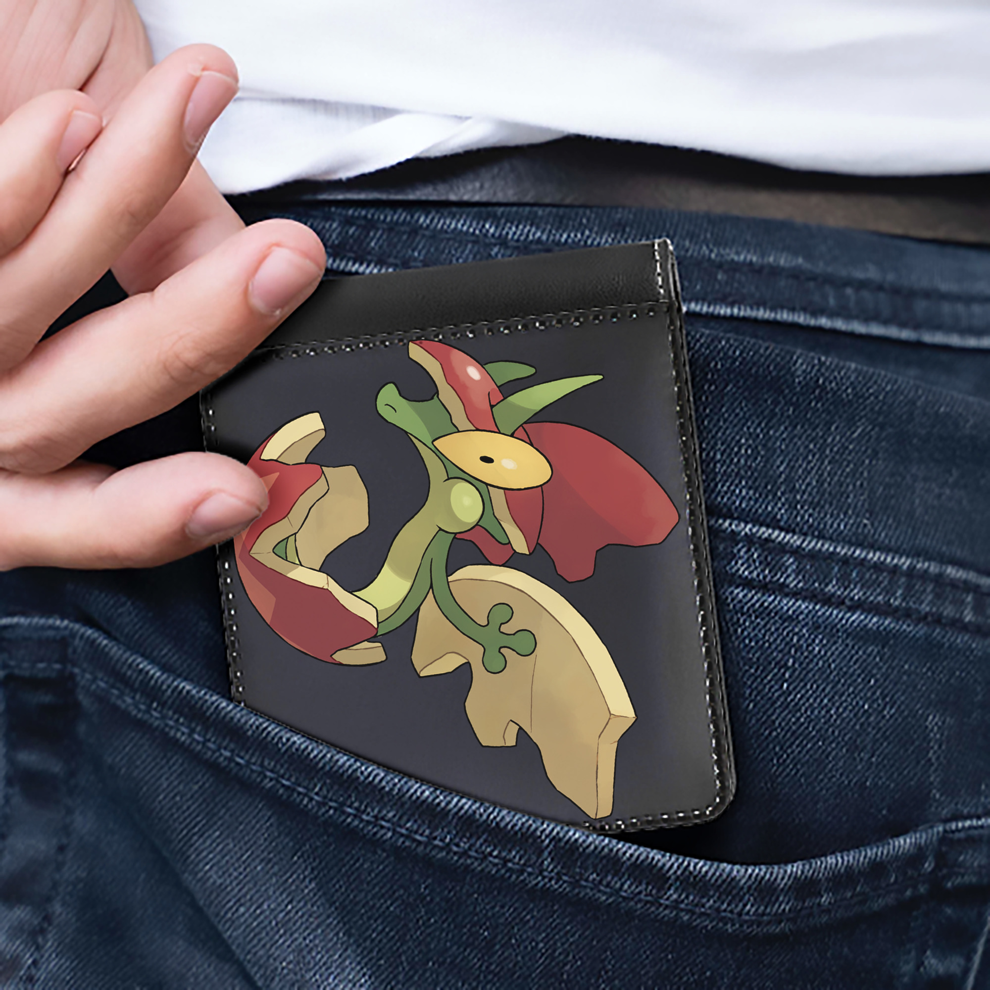 （画像用） ポケットモンスター Pokémon 二つ折り革財布