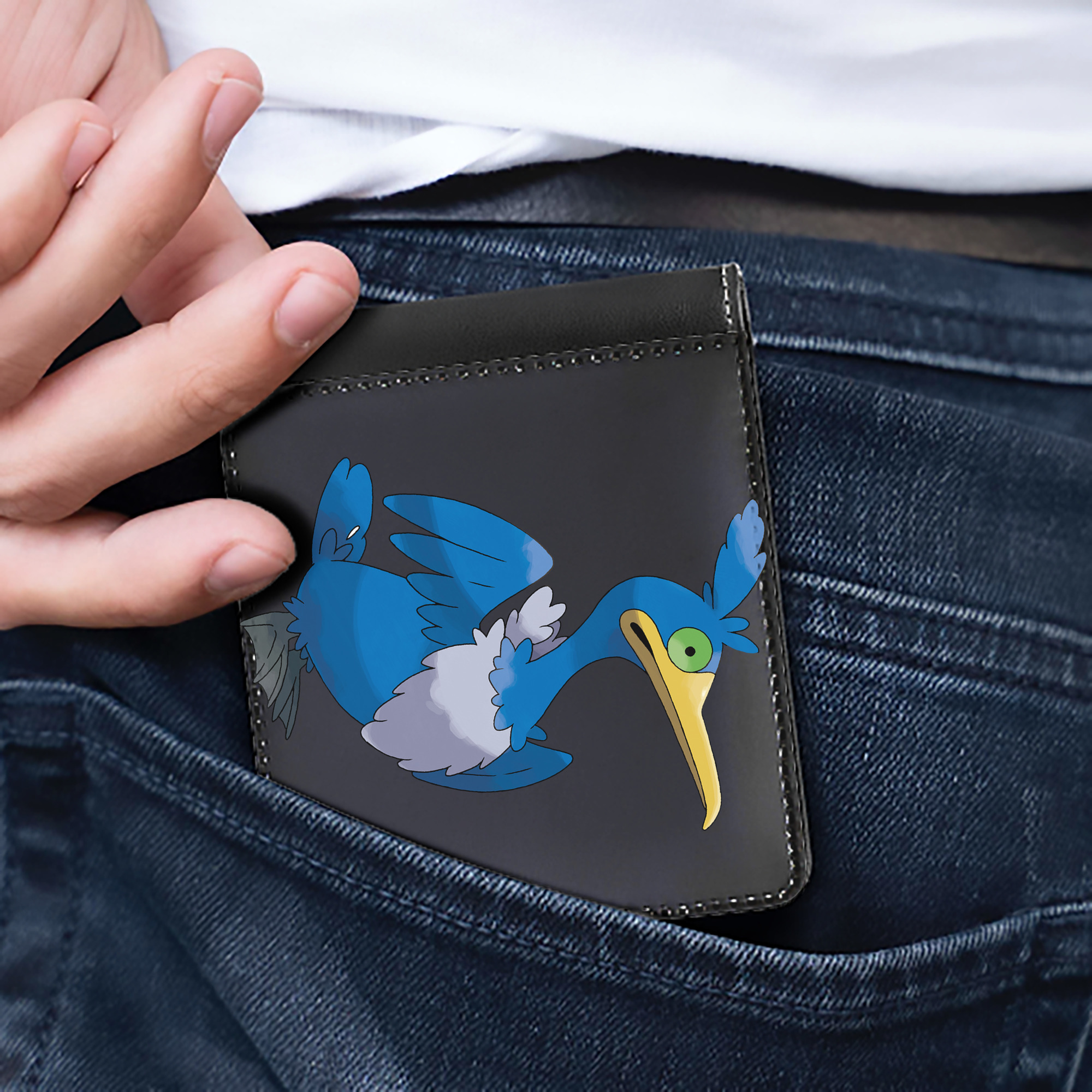 （画像用） ポケットモンスター Pokémon 二つ折り革財布