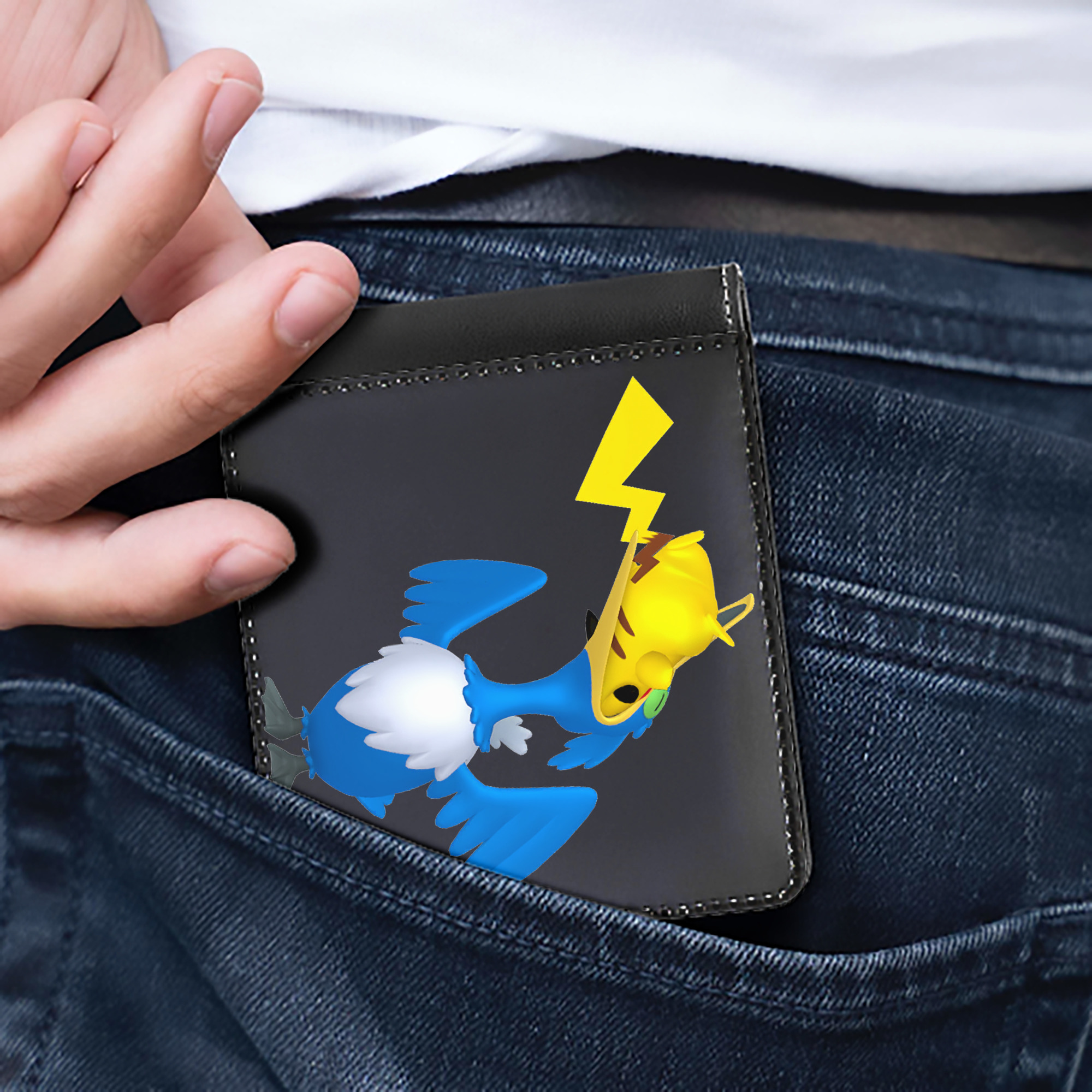 （画像用） ポケットモンスター Pokémon 二つ折り革財布