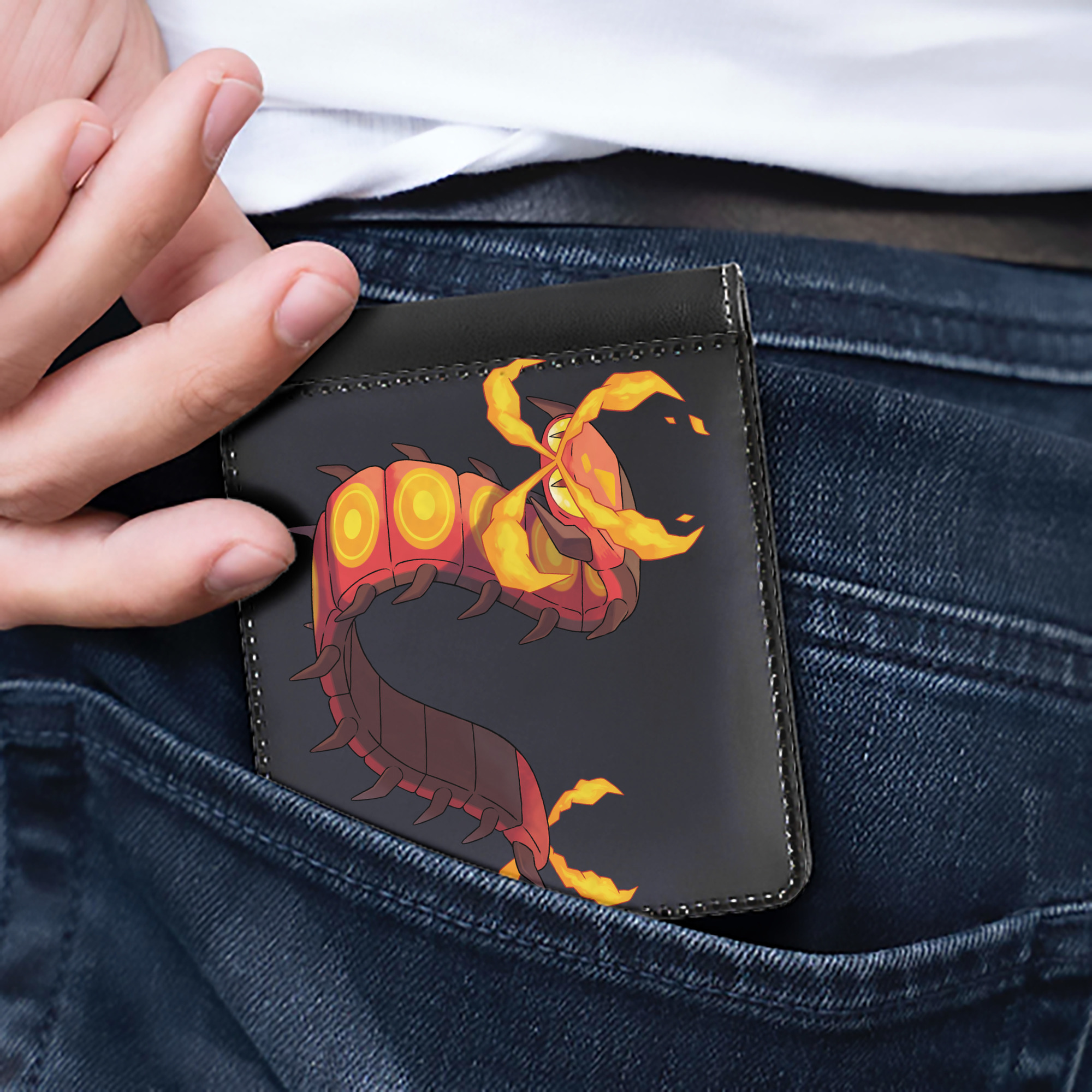 （画像用） ポケットモンスター Pokémon 二つ折り革財布