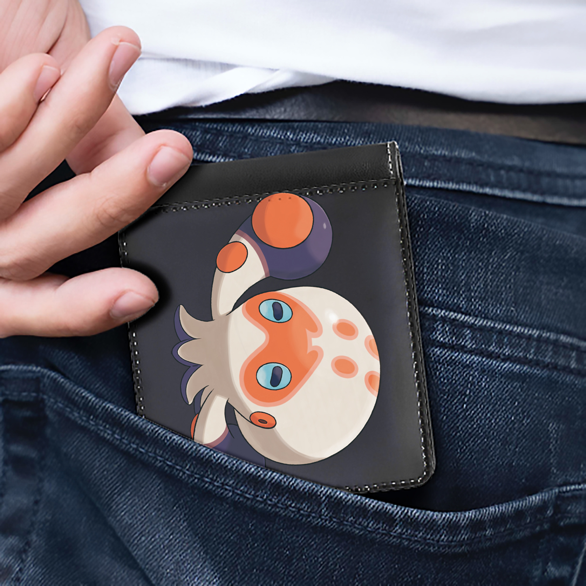 （画像用） ポケットモンスター Pokémon 二つ折り革財布