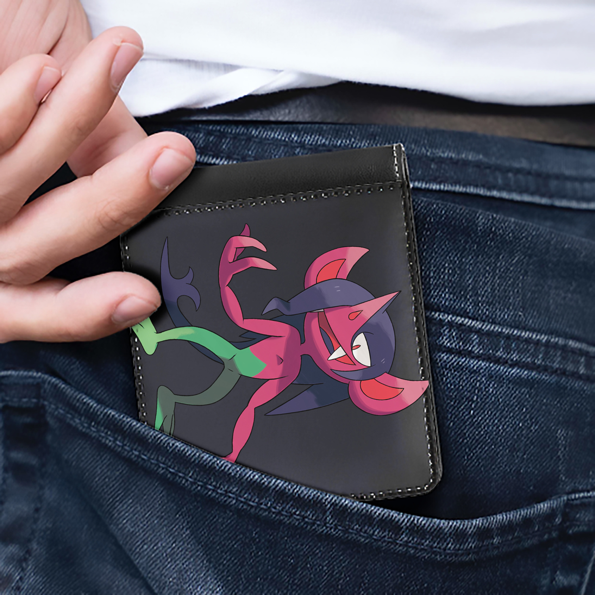 （画像用） ポケットモンスター Pokémon 二つ折り革財布