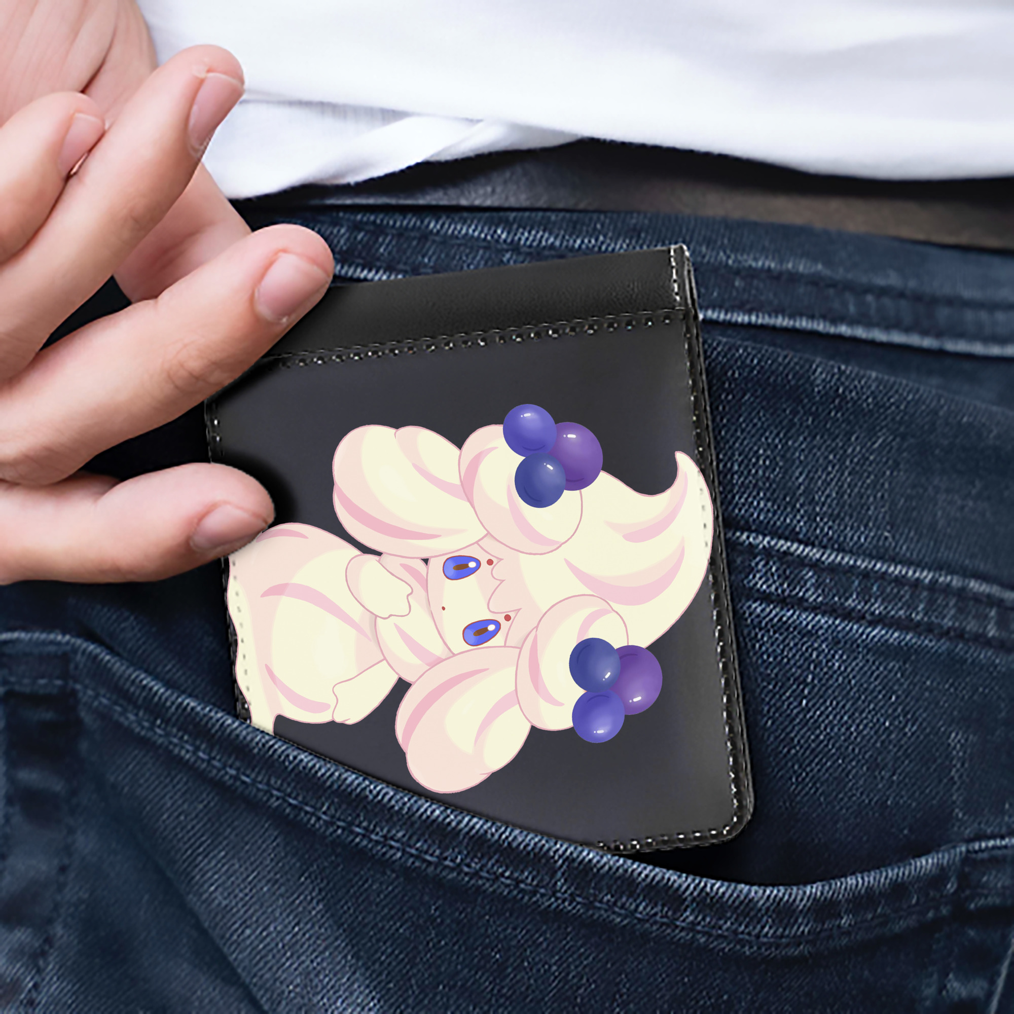（画像用） ポケットモンスター Pokémon 二つ折り革財布
