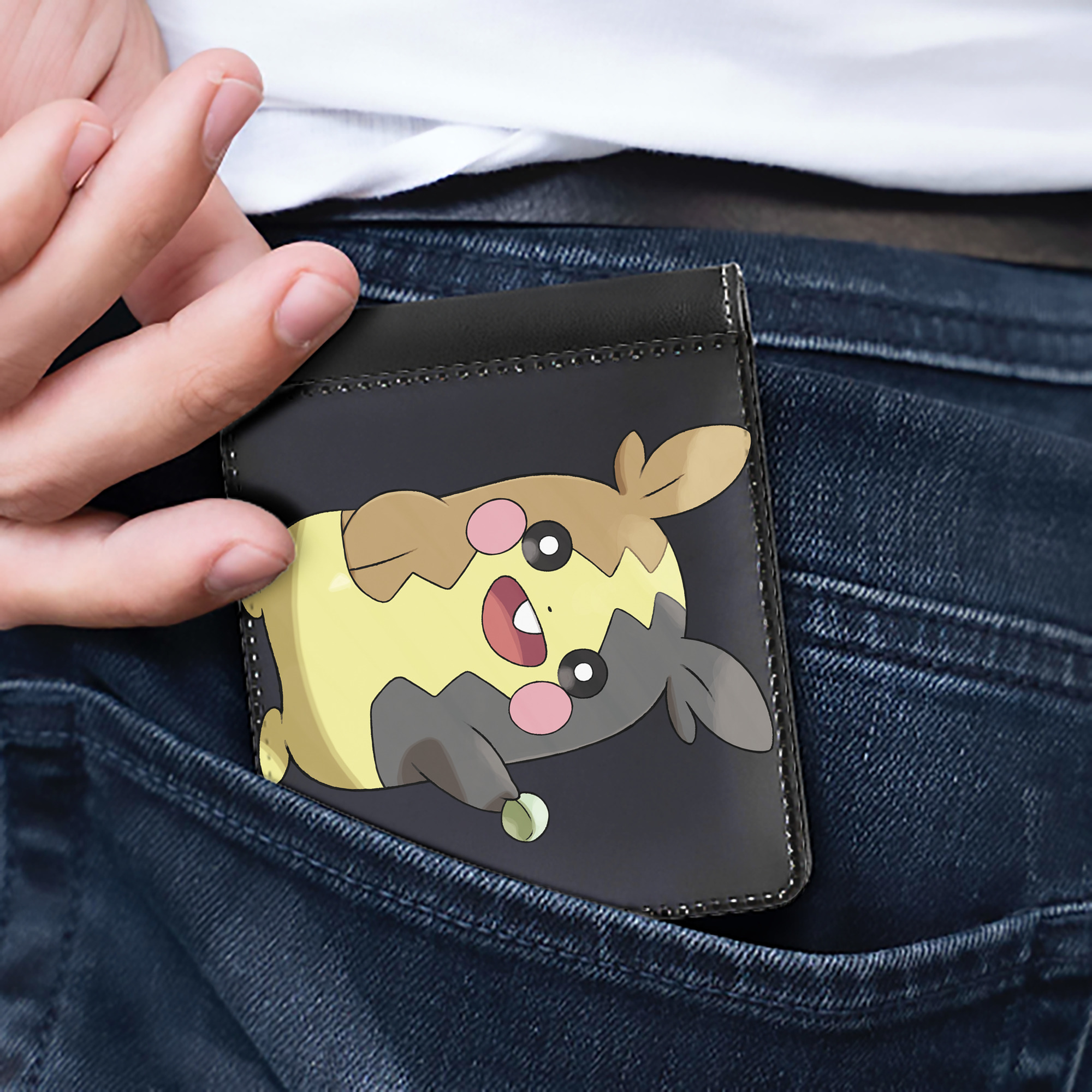 （画像用） ポケットモンスター Pokémon 二つ折り革財布