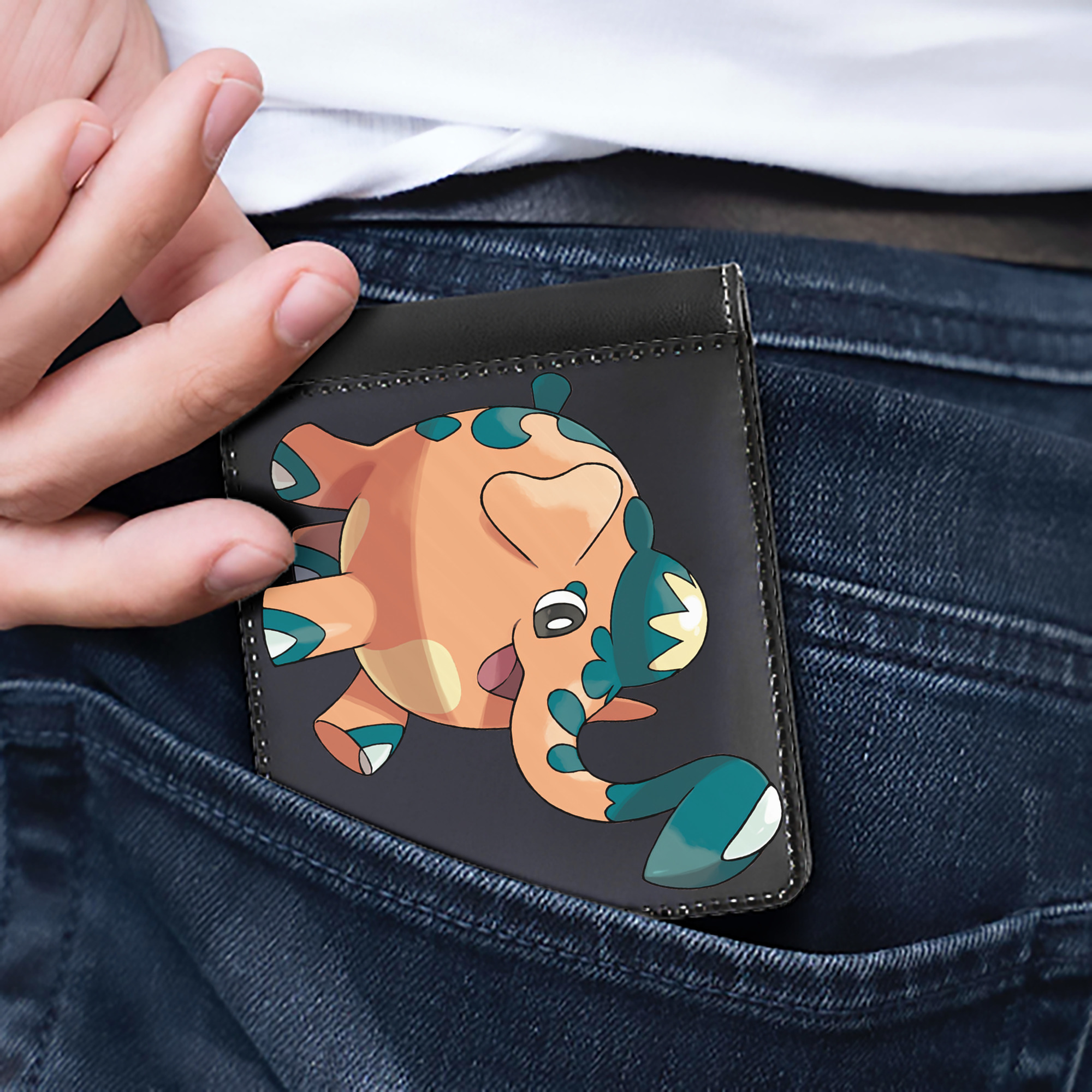 （画像用） ポケットモンスター Pokémon 二つ折り革財布