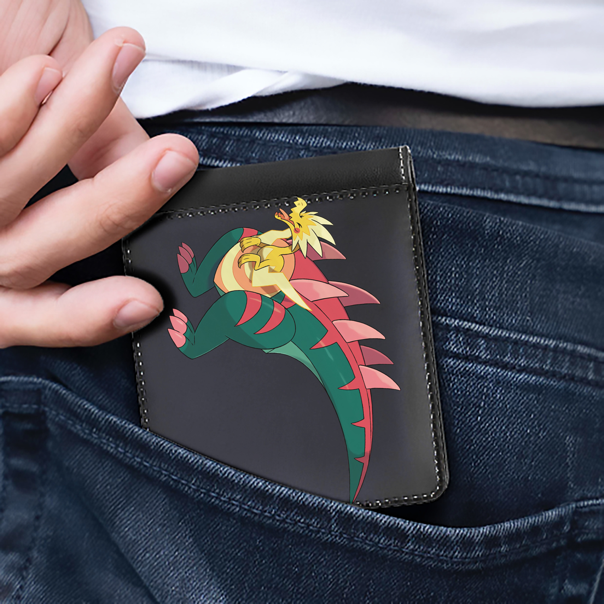 （画像用） ポケットモンスター Pokémon 二つ折り革財布