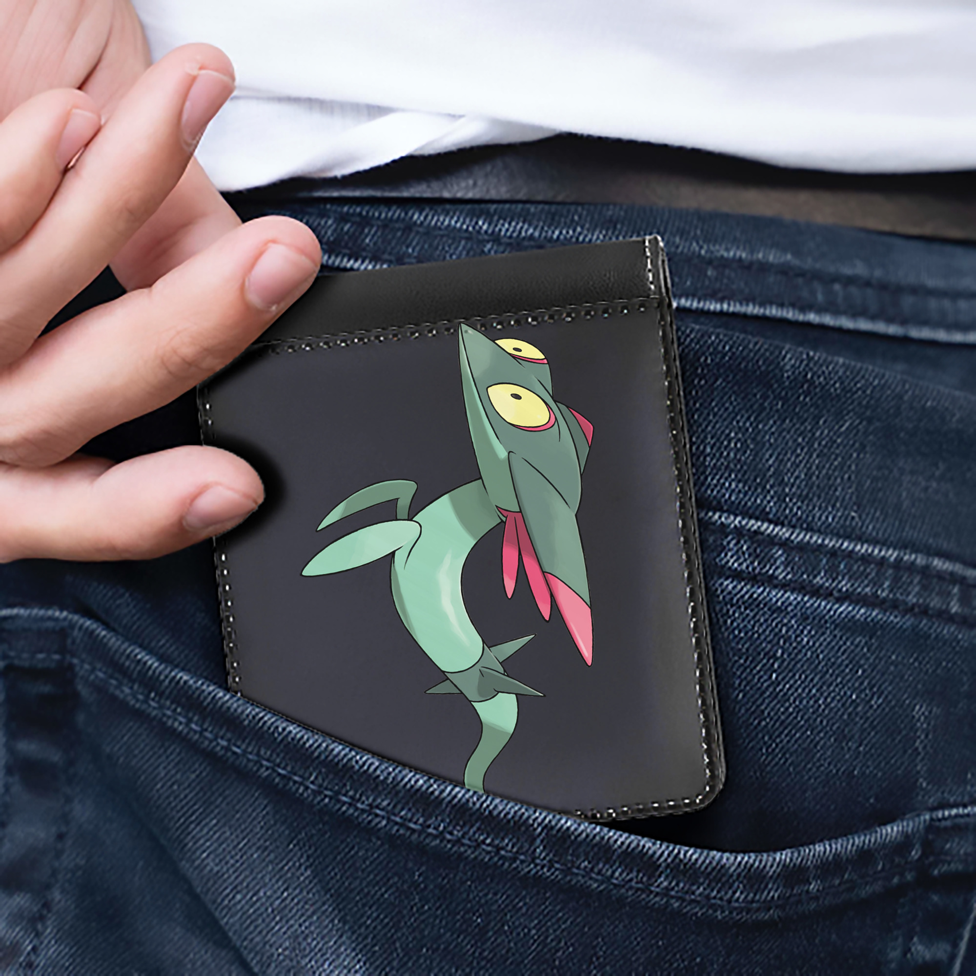 （画像用） ポケットモンスター Pokémon 二つ折り革財布
