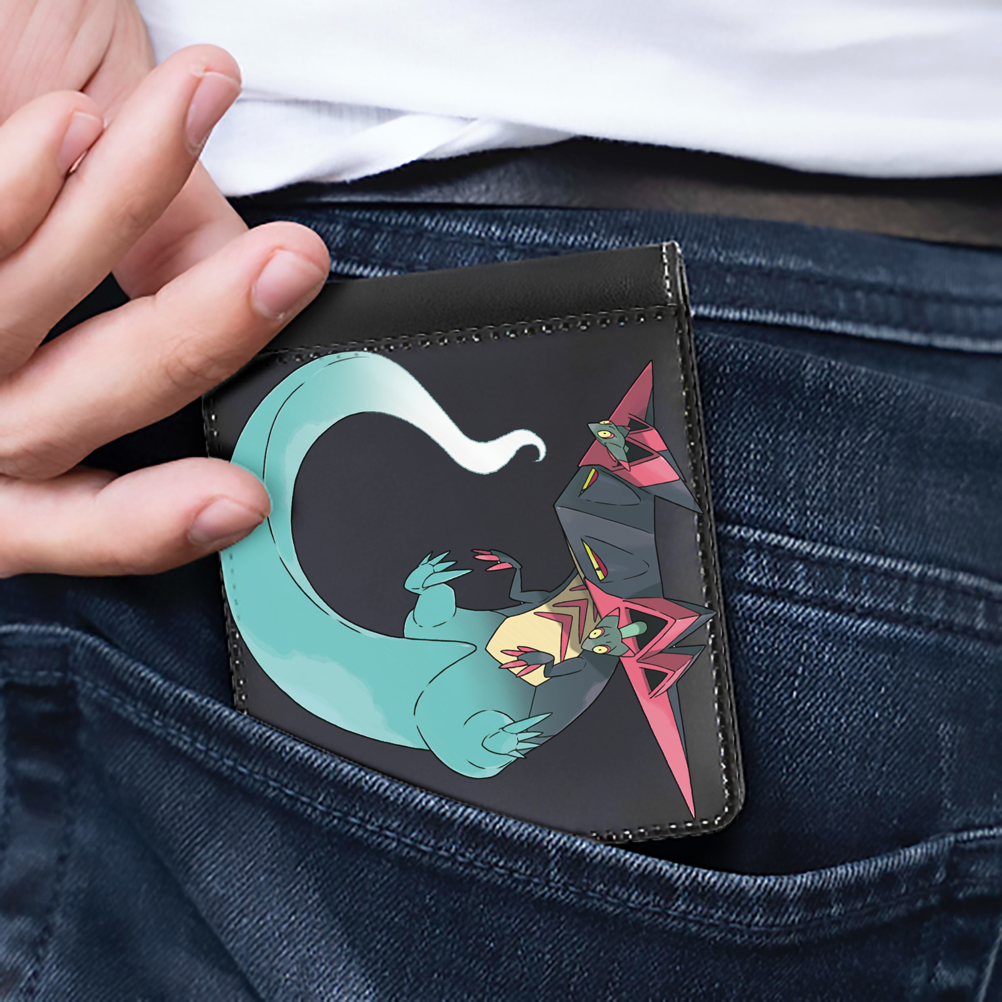 （画像用） ポケットモンスター Pokémon 二つ折り革財布