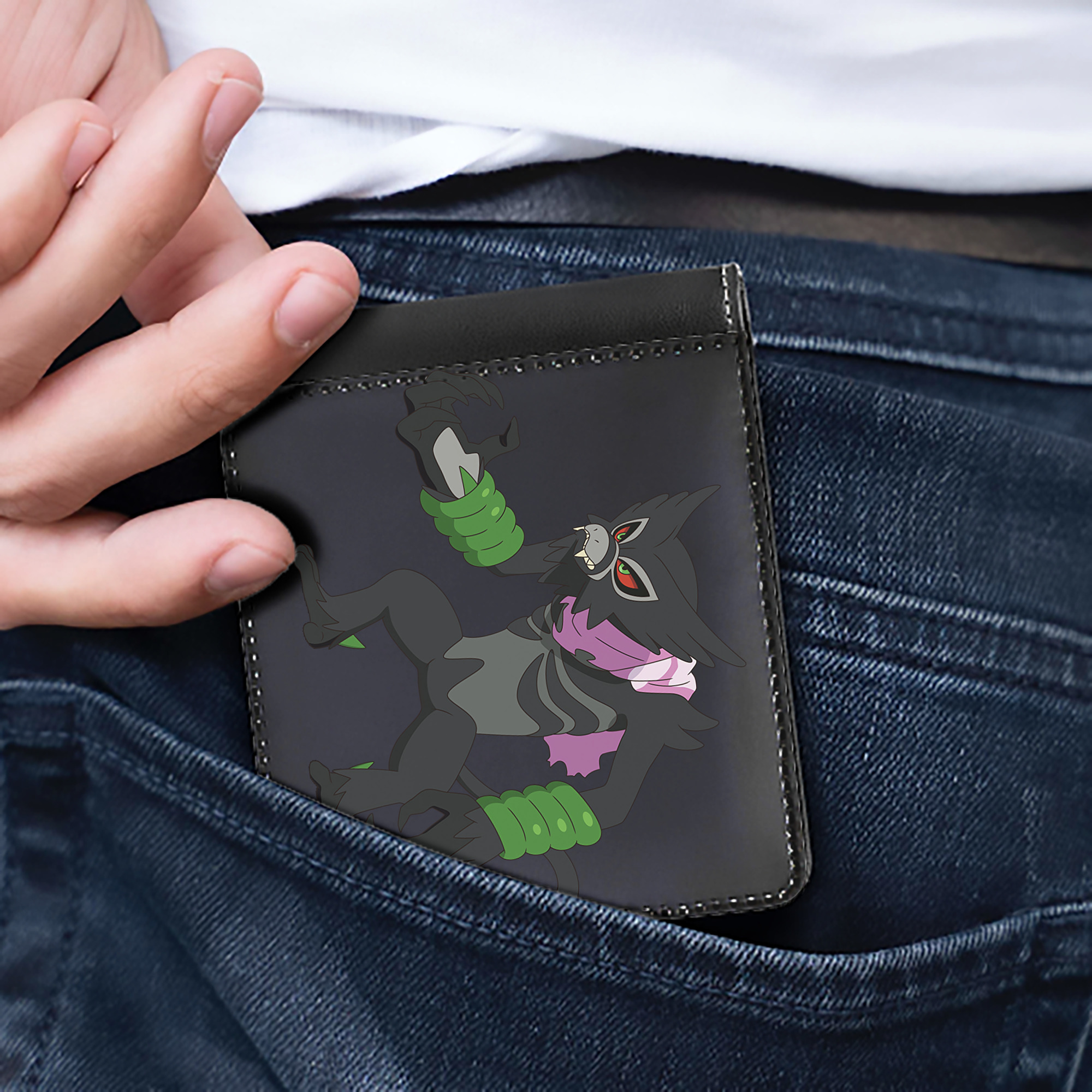 （画像用） ポケットモンスター Pokémon 二つ折り革財布