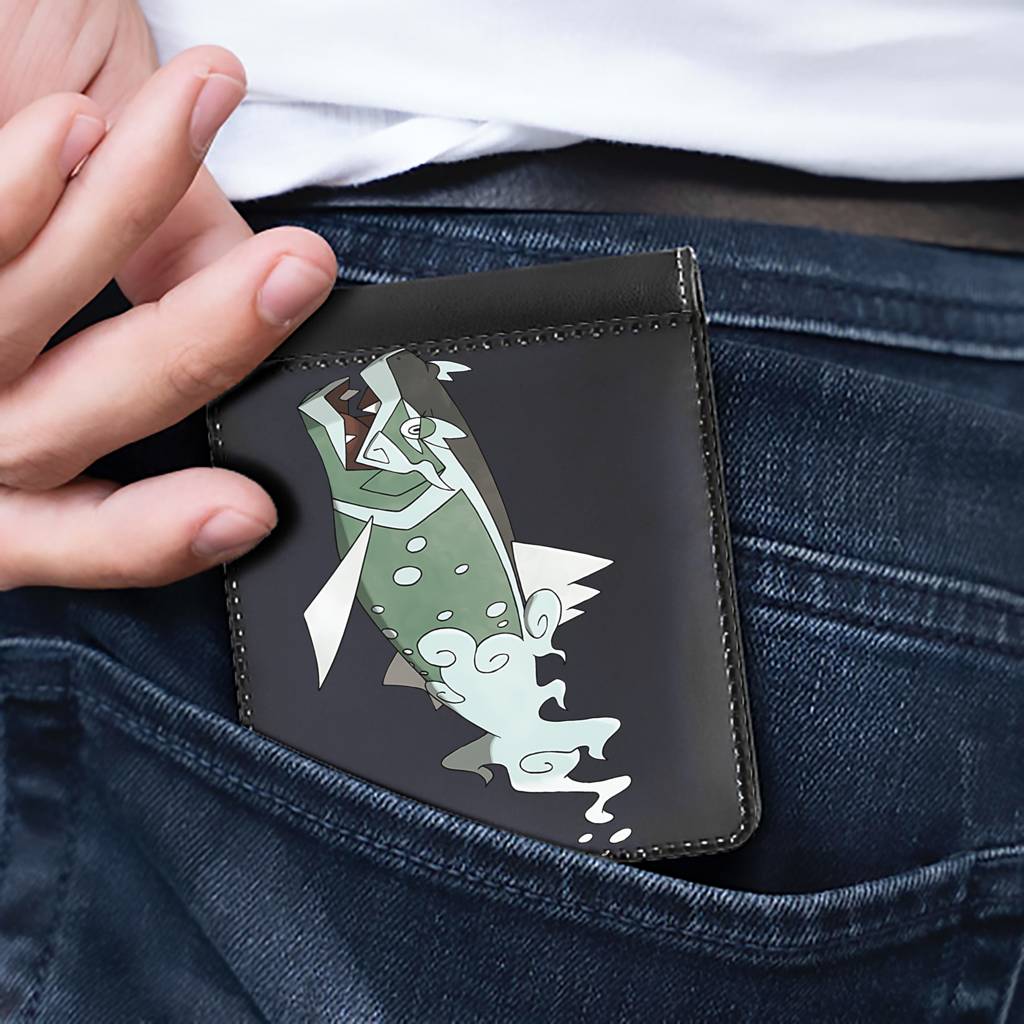 （画像用） ポケットモンスター Pokémon 二つ折り革財布