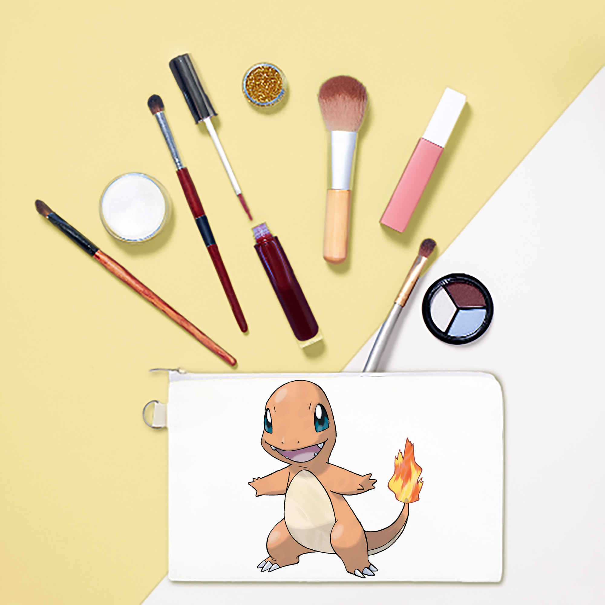 （画像用） ポケットモンスター Pokémon キャンバス生地ポーチ　小物入れ