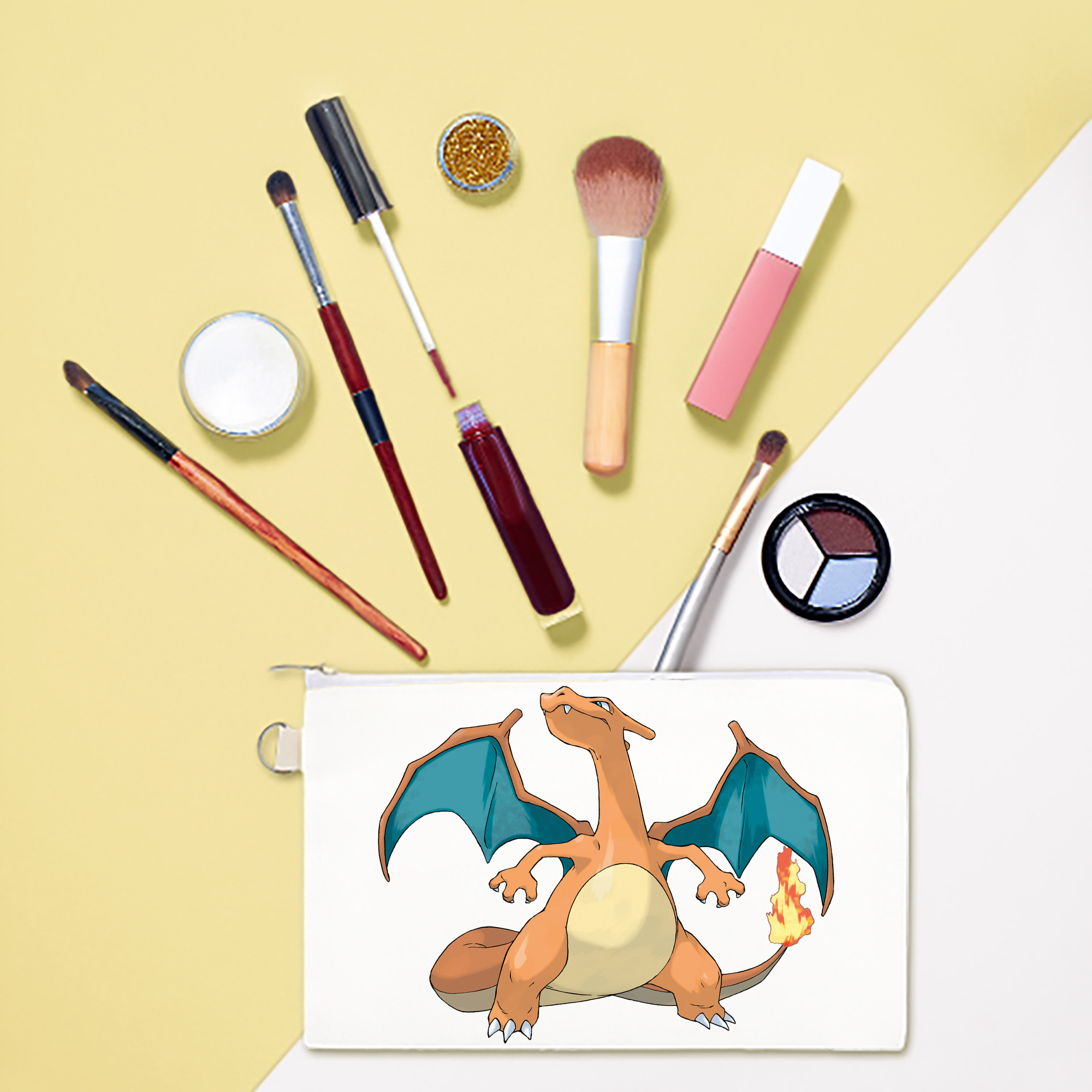 （画像用） ポケットモンスター Pokémon キャンバス生地ポーチ　小物入れ