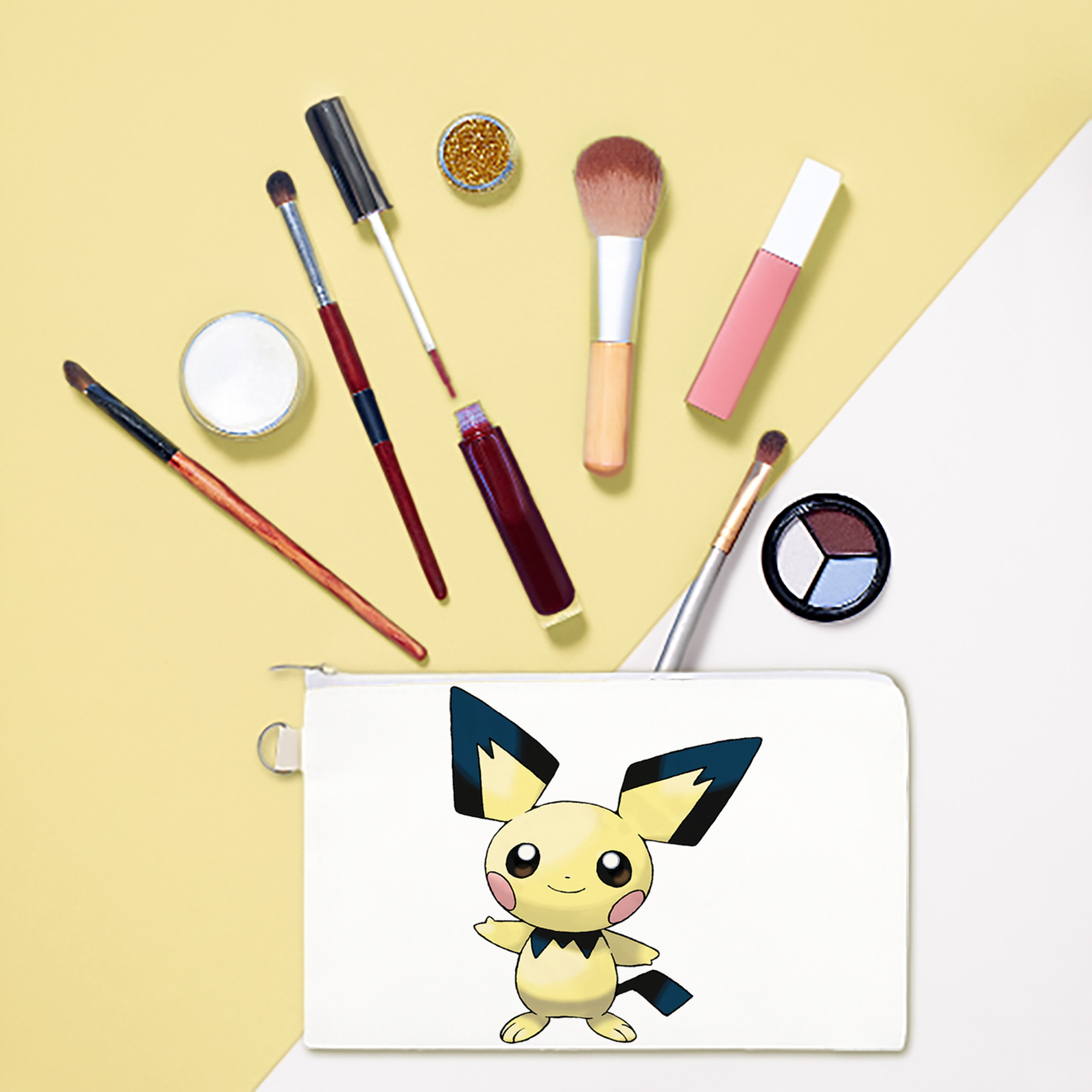 （画像用） ポケットモンスター Pokémon キャンバス生地ポーチ　小物入れ