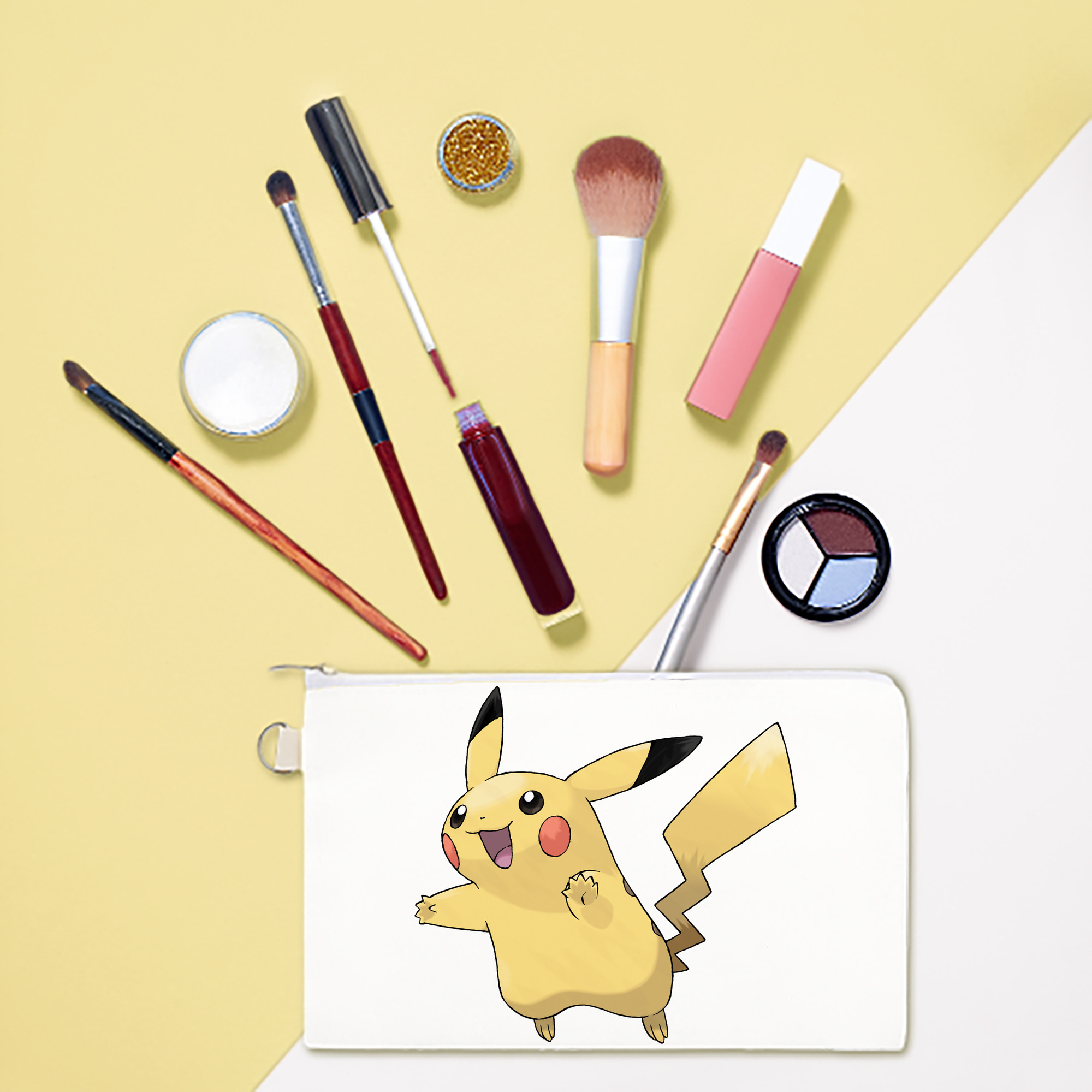 （画像用） ポケットモンスター Pokémon キャンバス生地ポーチ　小物入れ