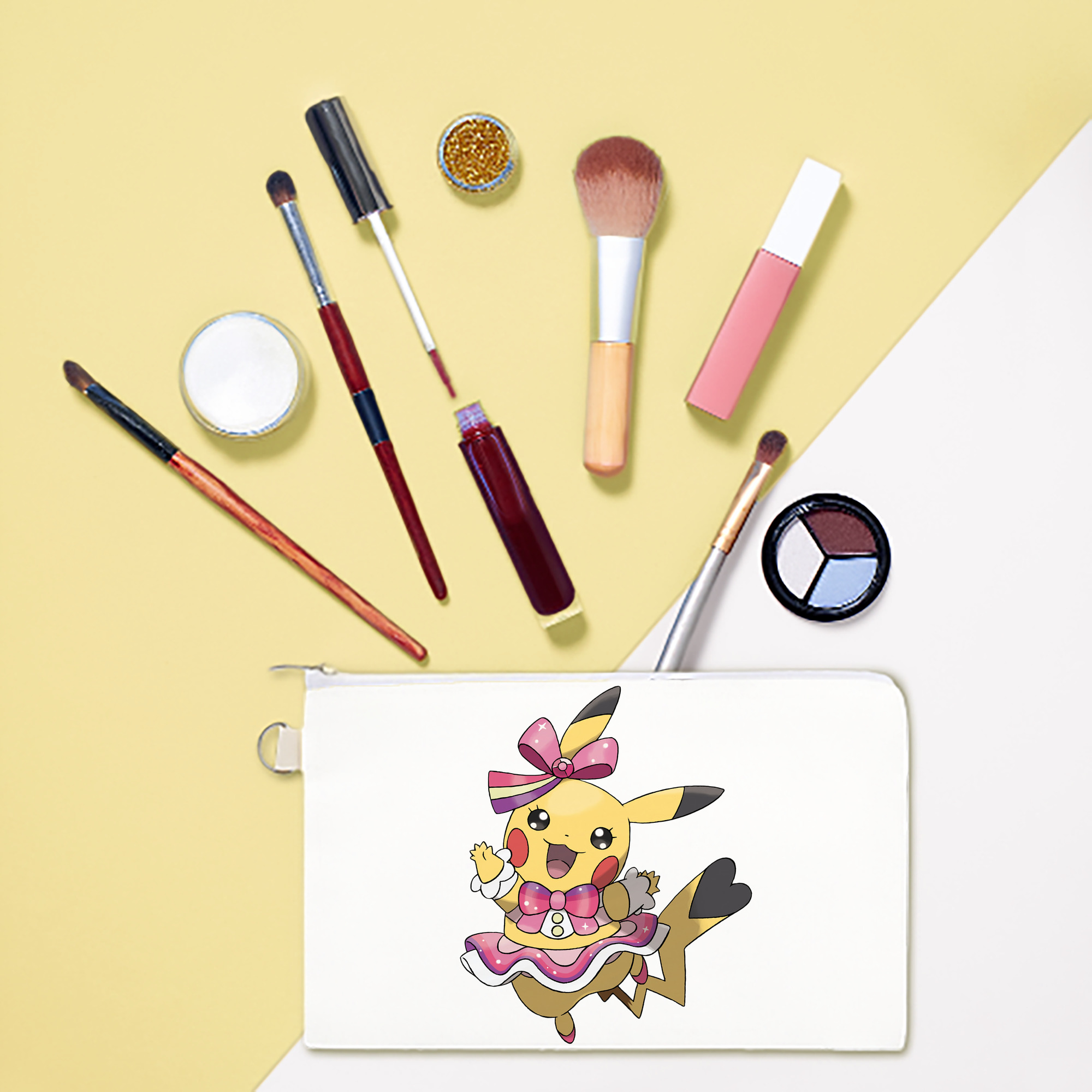 （画像用） ポケットモンスター Pokémon キャンバス生地ポーチ　小物入れ