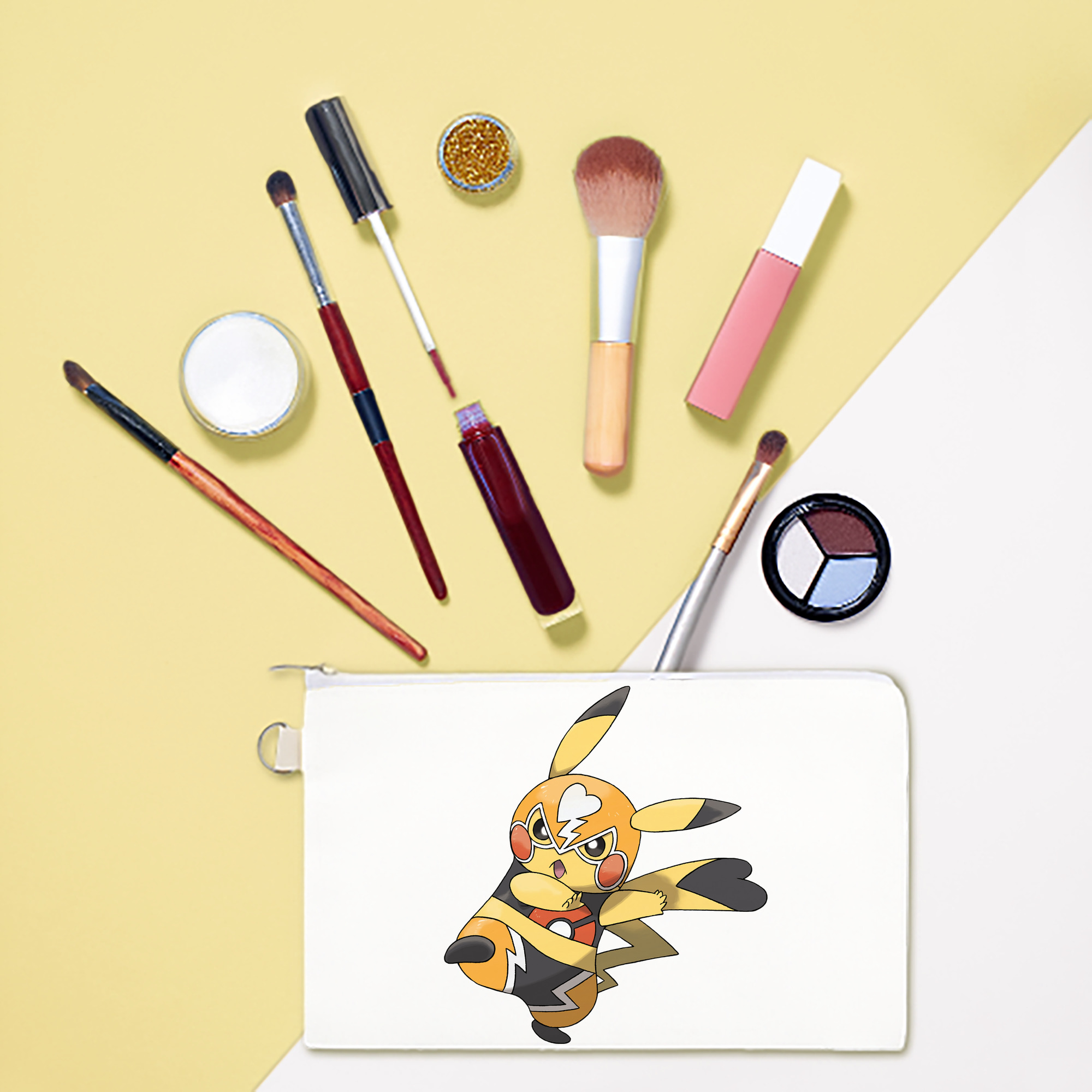 （画像用） ポケットモンスター Pokémon キャンバス生地ポーチ　小物入れ