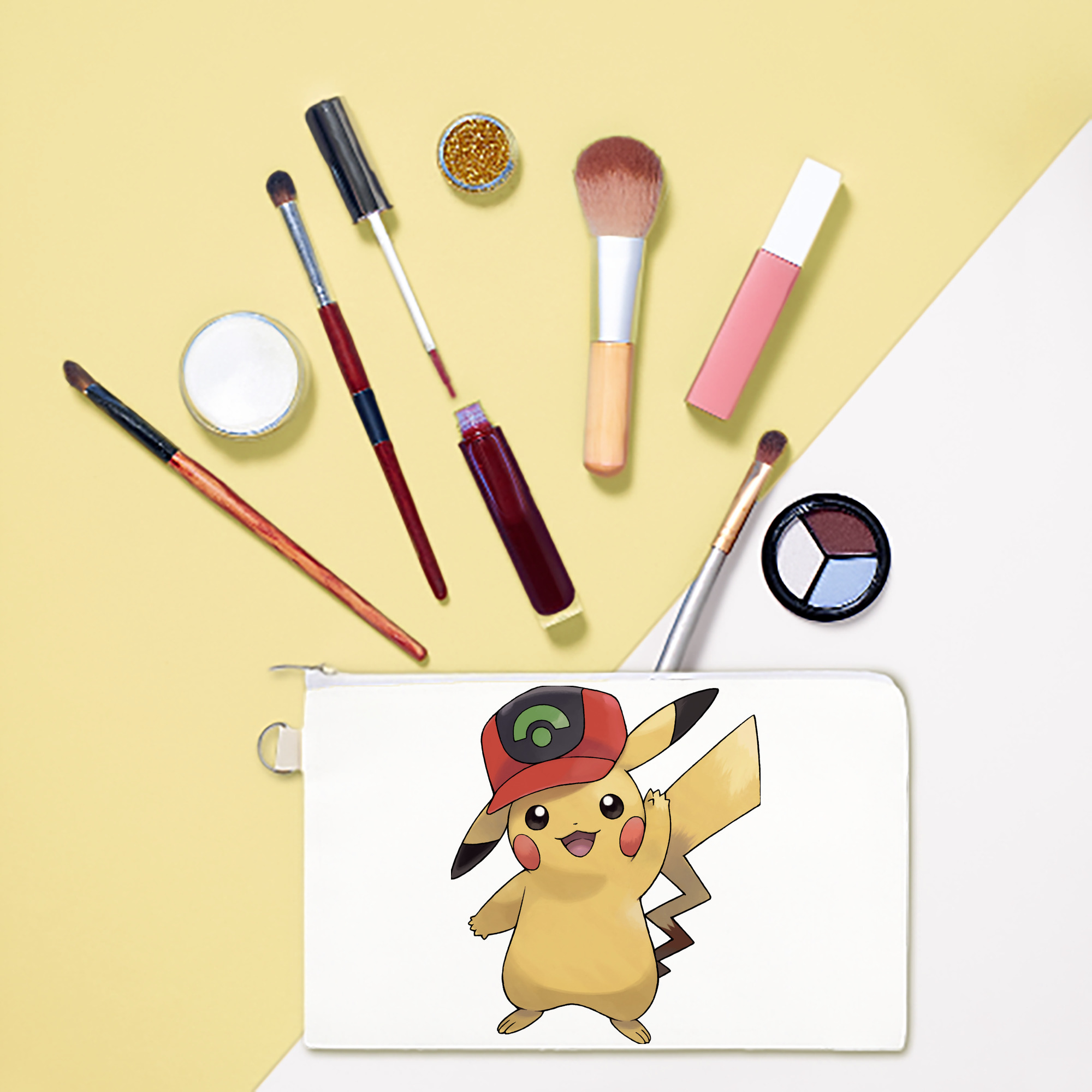 （画像用） ポケットモンスター Pokémon キャンバス生地ポーチ　小物入れ