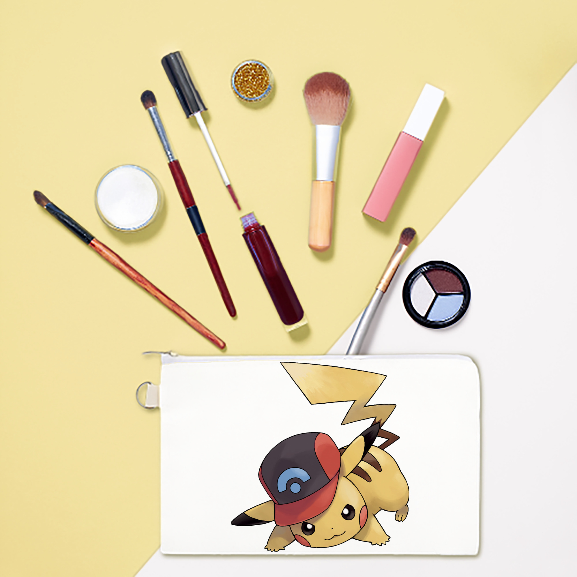 （画像用） ポケットモンスター Pokémon キャンバス生地ポーチ　小物入れ