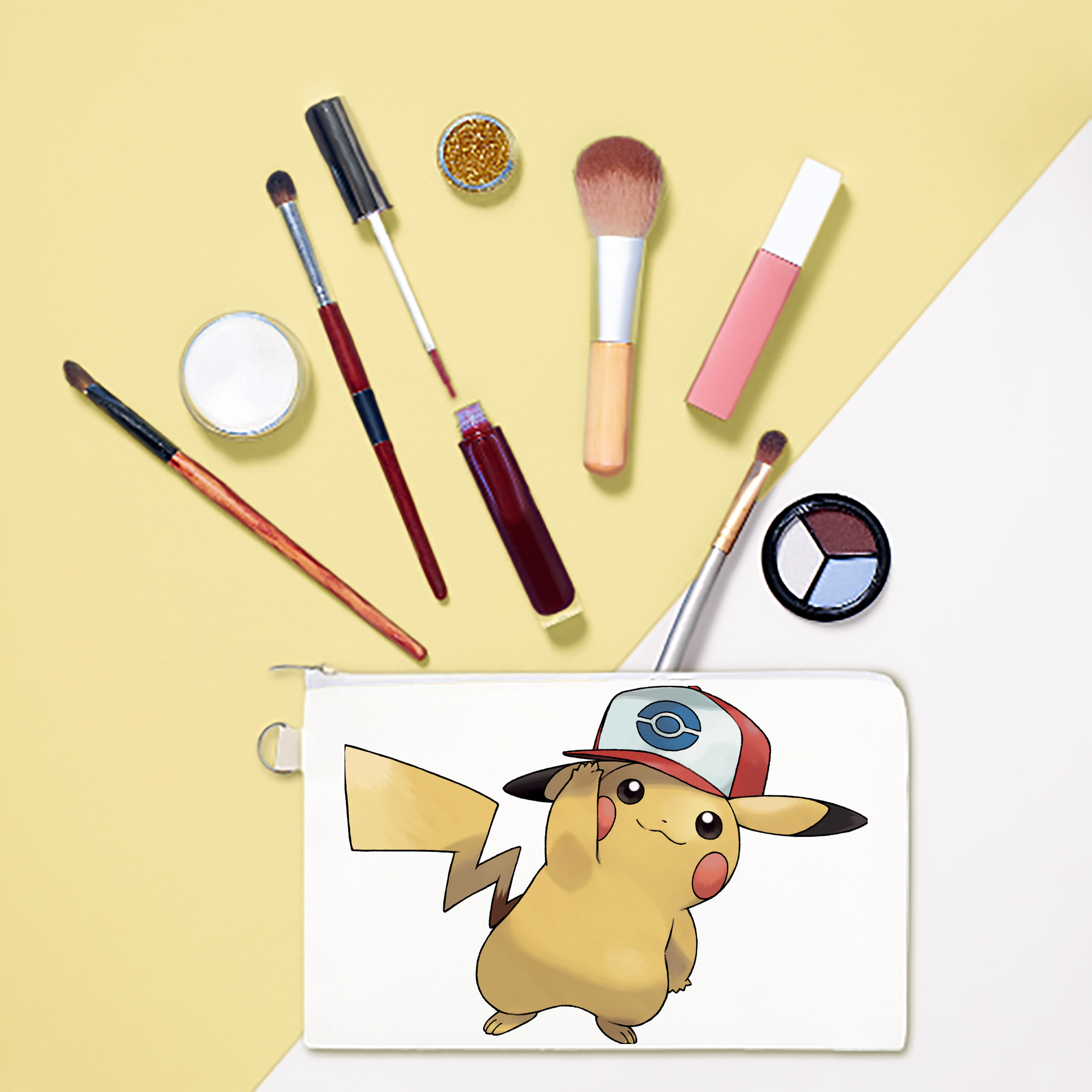 （画像用） ポケットモンスター Pokémon キャンバス生地ポーチ　小物入れ