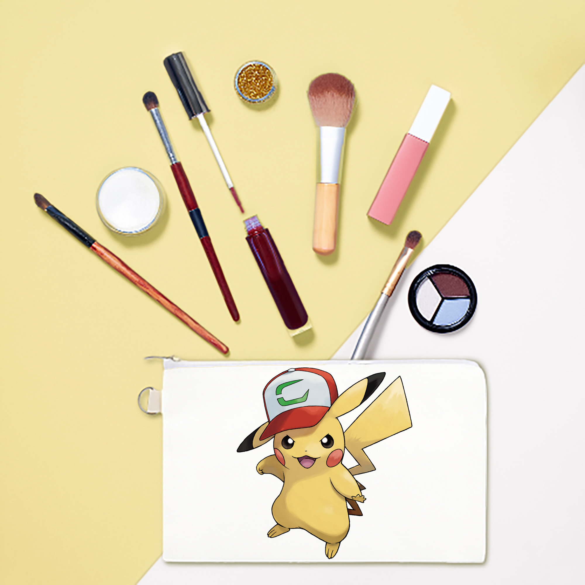 （画像用） ポケットモンスター Pokémon キャンバス生地ポーチ　小物入れ