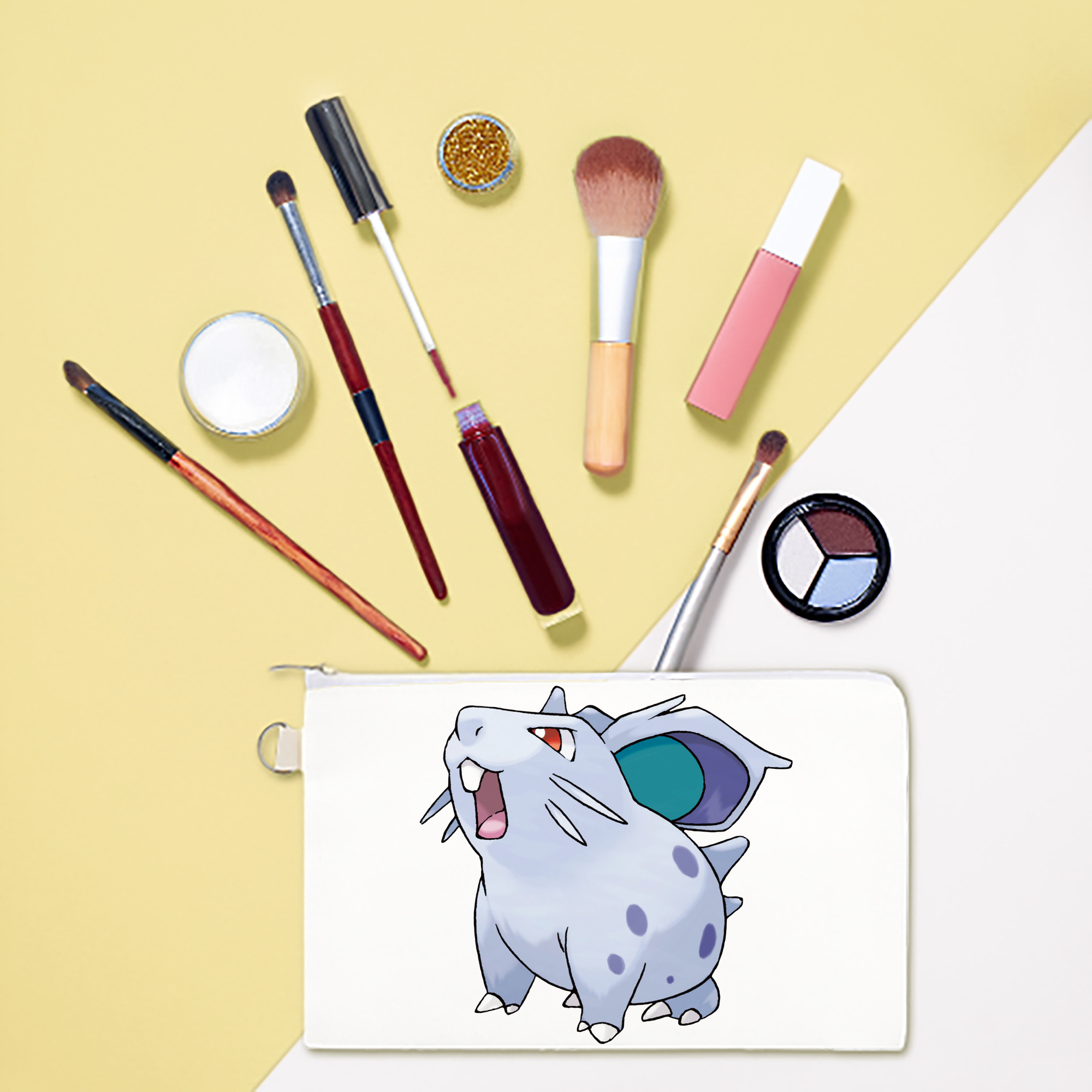 （画像用） ポケットモンスター Pokémon キャンバス生地ポーチ　小物入れ